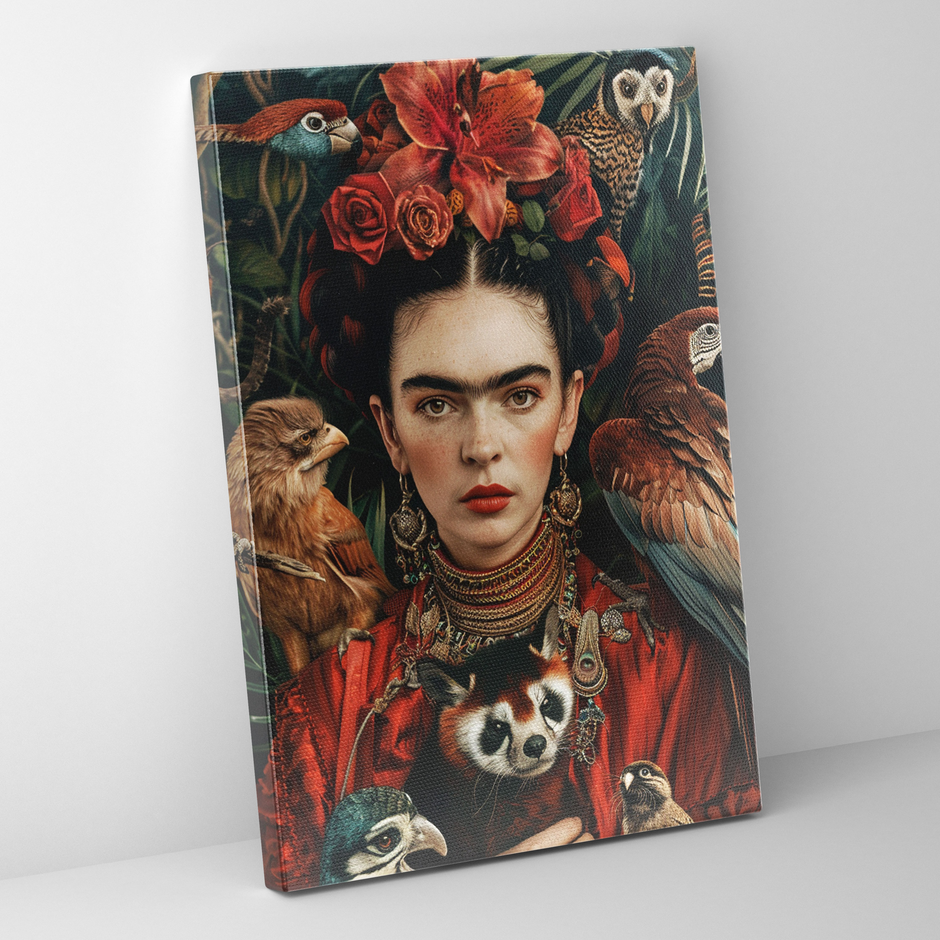 Frida Kahlo Style Wall Art - Frida Kahlo, Wall Decoration, Home Decoration, Frida Kahlo Style