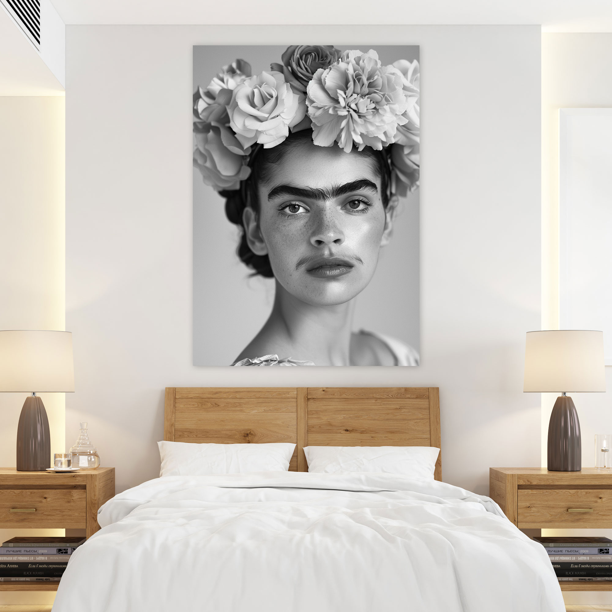 Frida Kahlo Tarzı Kanvas Tablo - Duvar Sanatı Kanvas Tablo Kanvas Duvar Sanatı