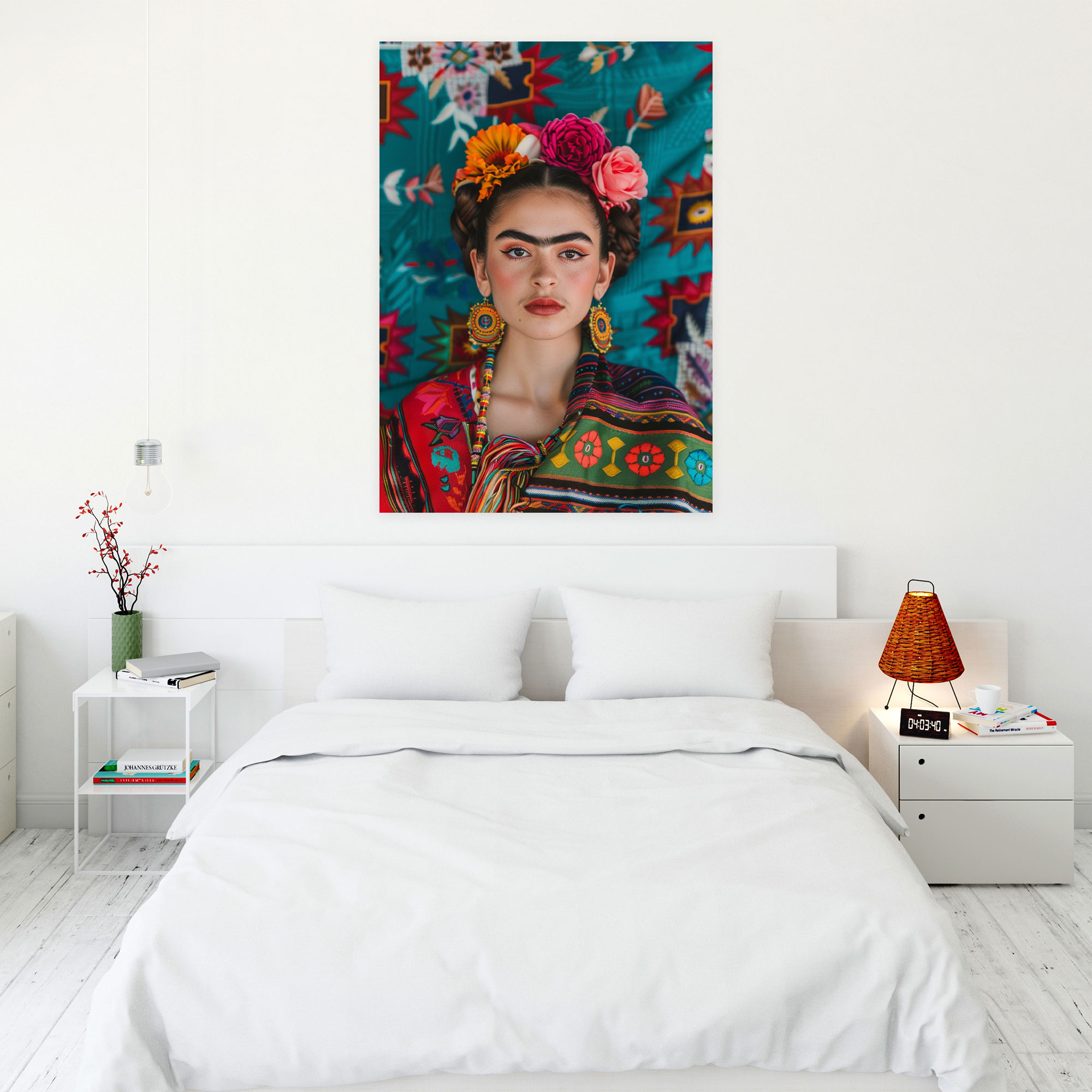 Frida Kahlo Style Wall Art - Frida Kahlo, Wall Decoration, Wall Art, Frida Kahlo Style