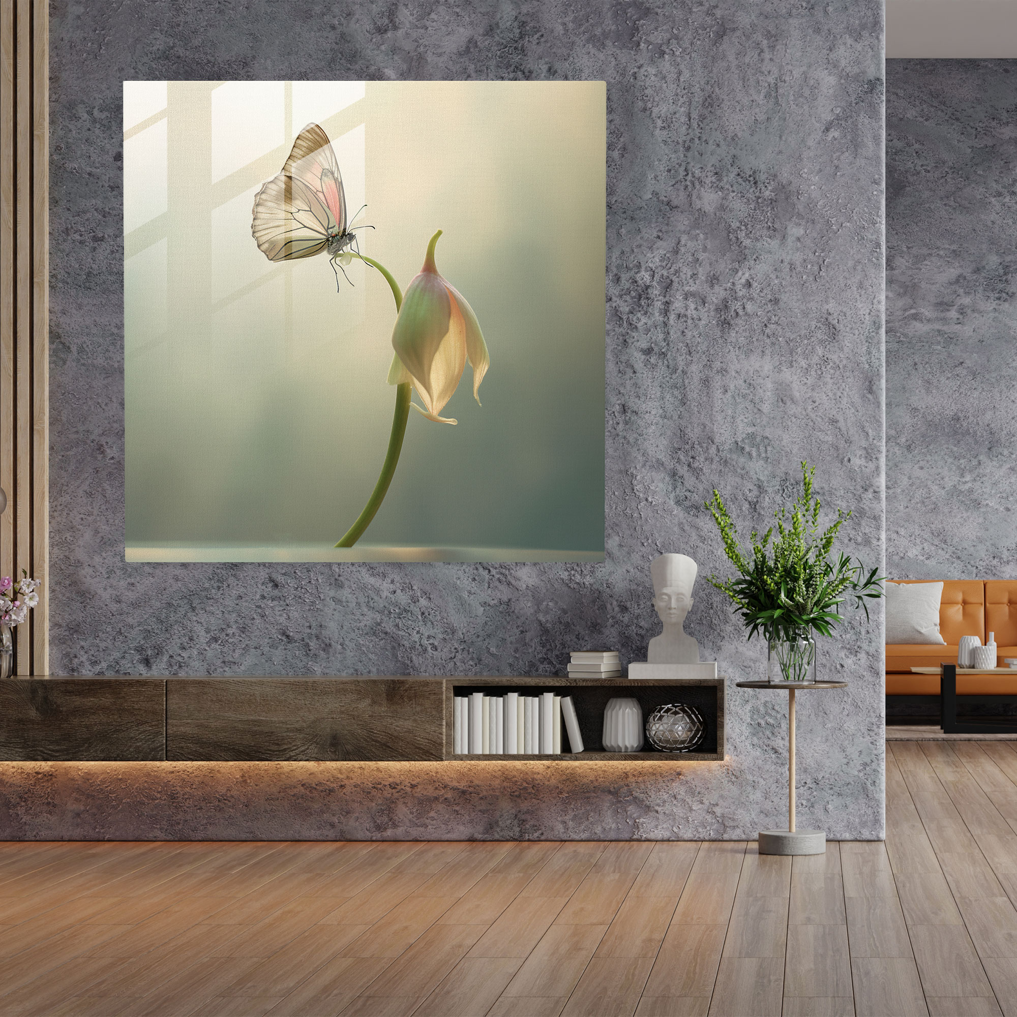 Kiss Of Nature Glass Print - Kiss, Glass Print, Nature-Inspired, Kiss