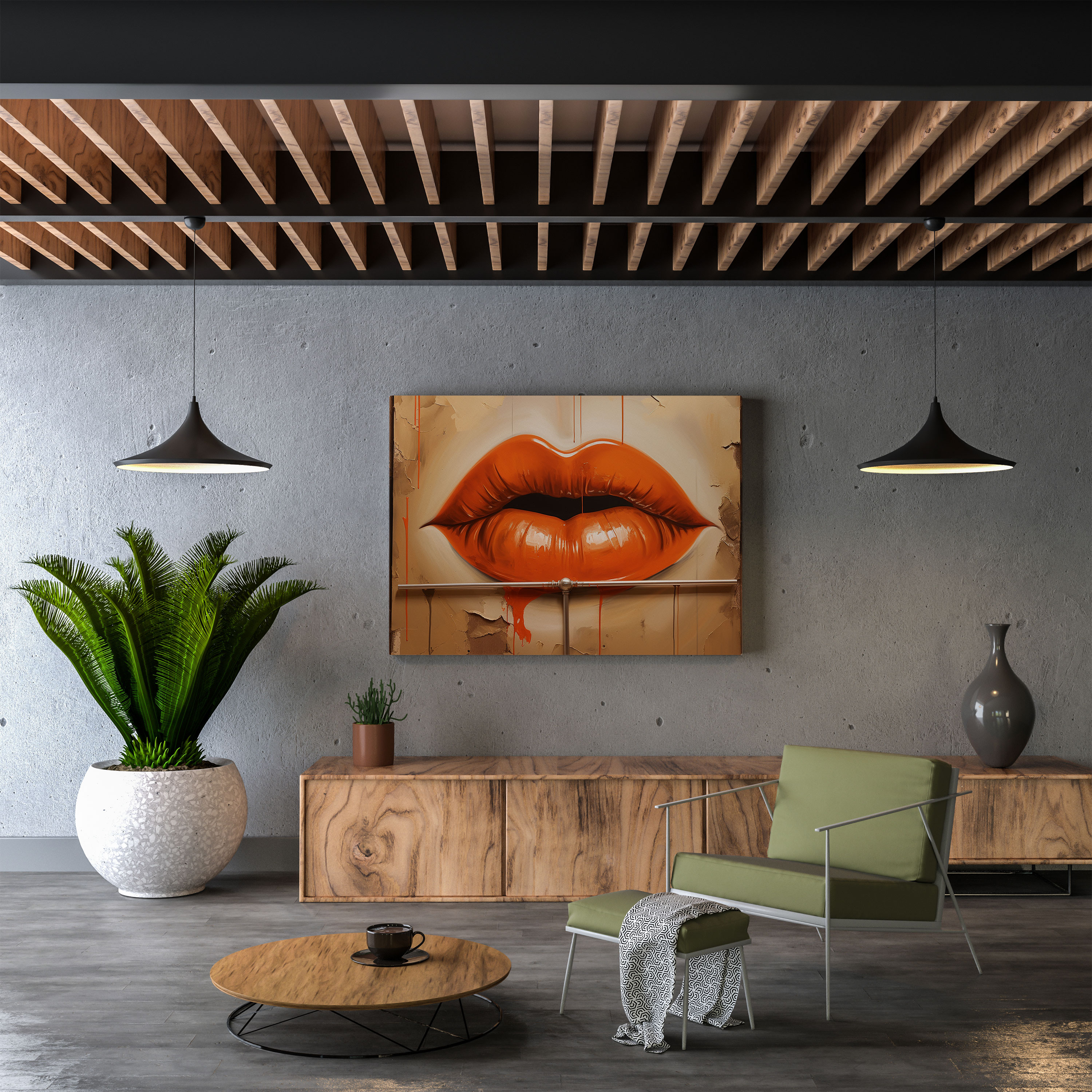 Sweet Kiss Wall Art - Kiss, Canvas, Home Decoration, Wall Decoration