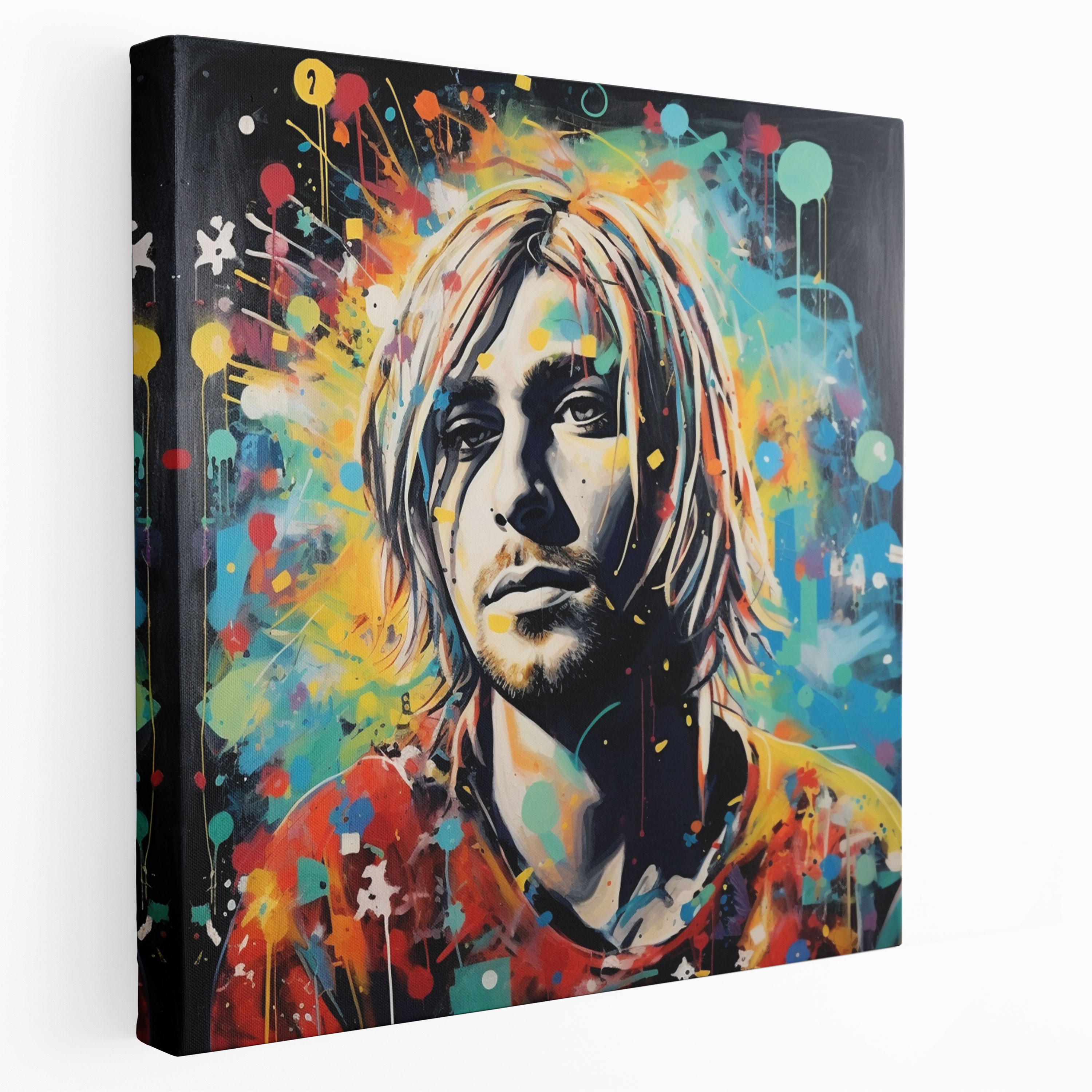 Kurt Cobain Wall Art - Kurt Cobain, Wall Art, Kurt Cobain, Wall Decoration