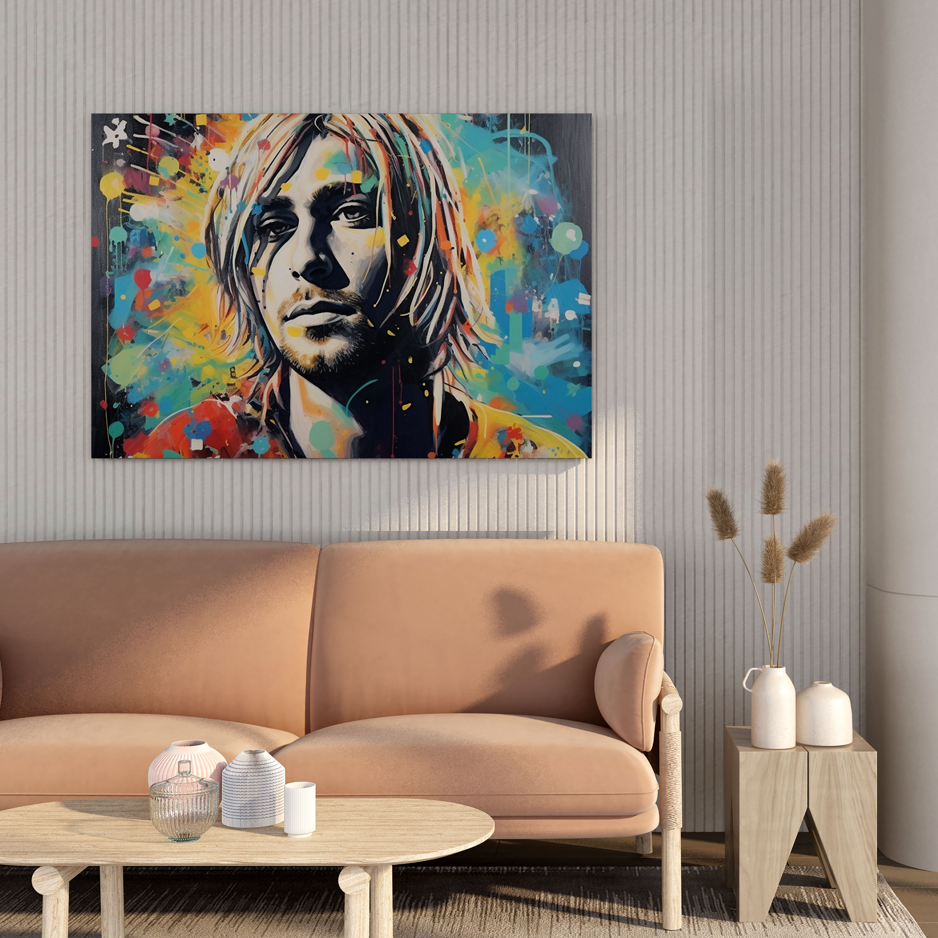 Kurt Cobain Wall Art - Kurt Cobain, Wall Art, Kurt Cobain, Wall Decoration