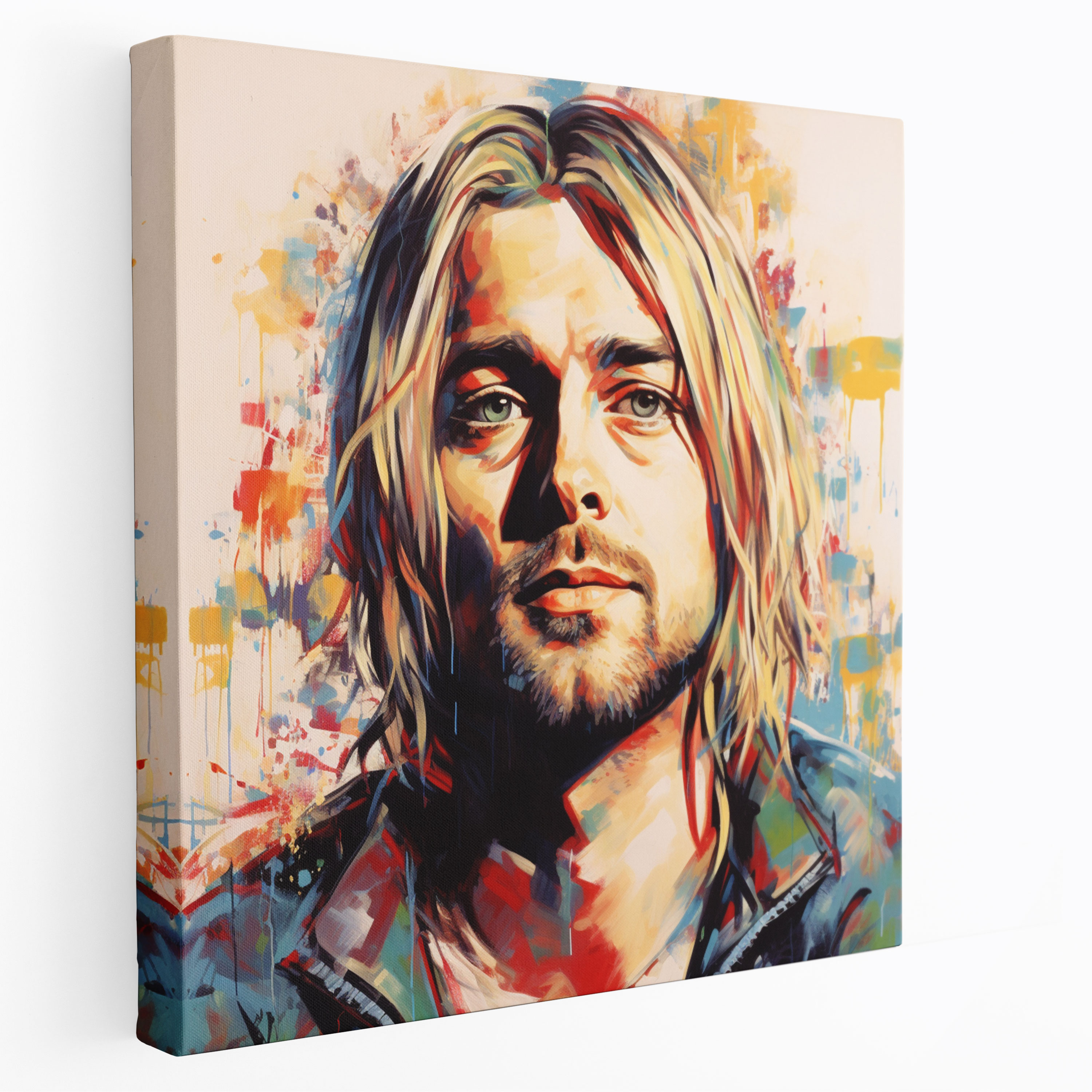 Kurt Cobain Wall Decoration - Kurt Cobain, Kurt Cobain, Kurt Cobain Art, Rock