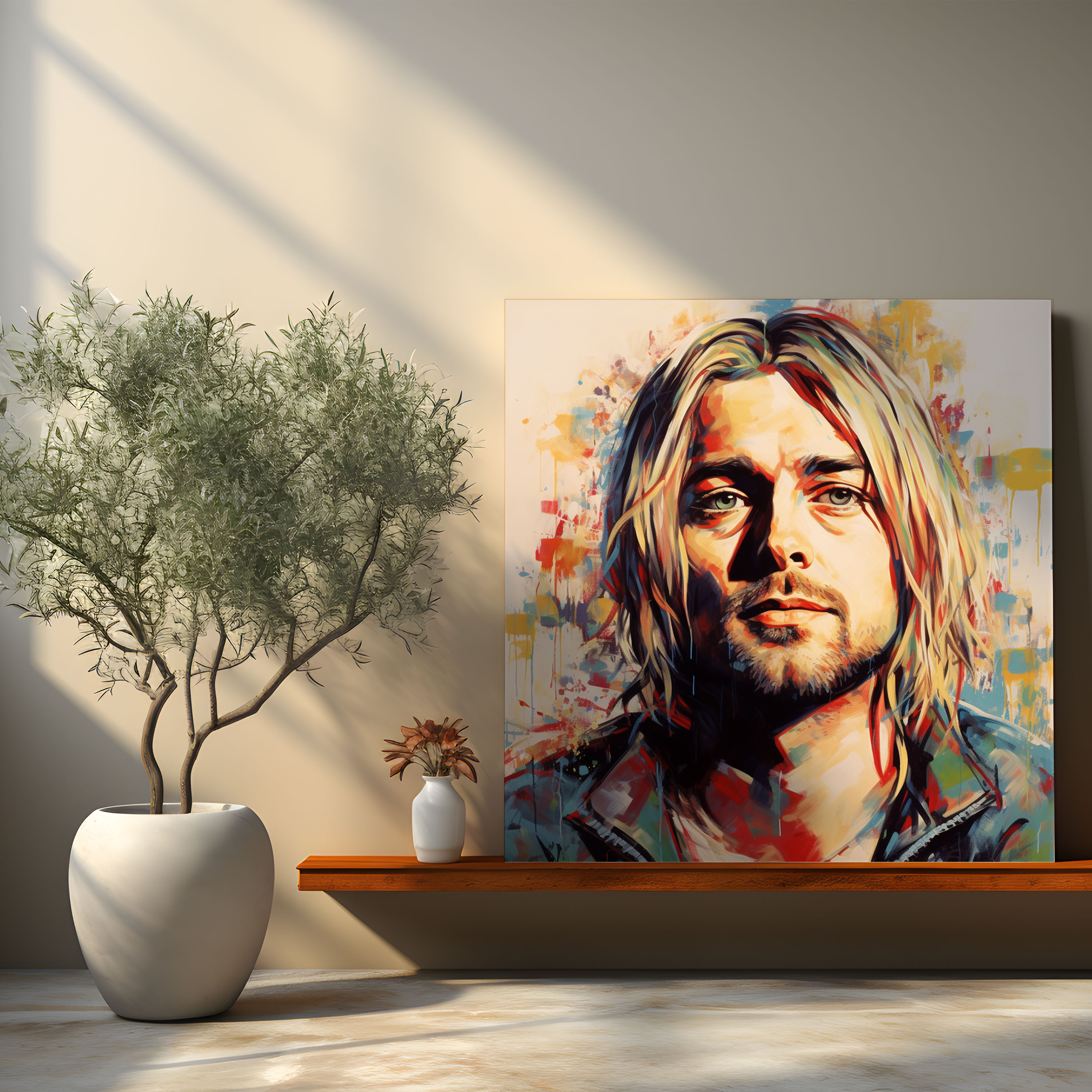 Kurt Cobain Wall Decoration - Kurt Cobain, Kurt Cobain, Kurt Cobain Art, Rock