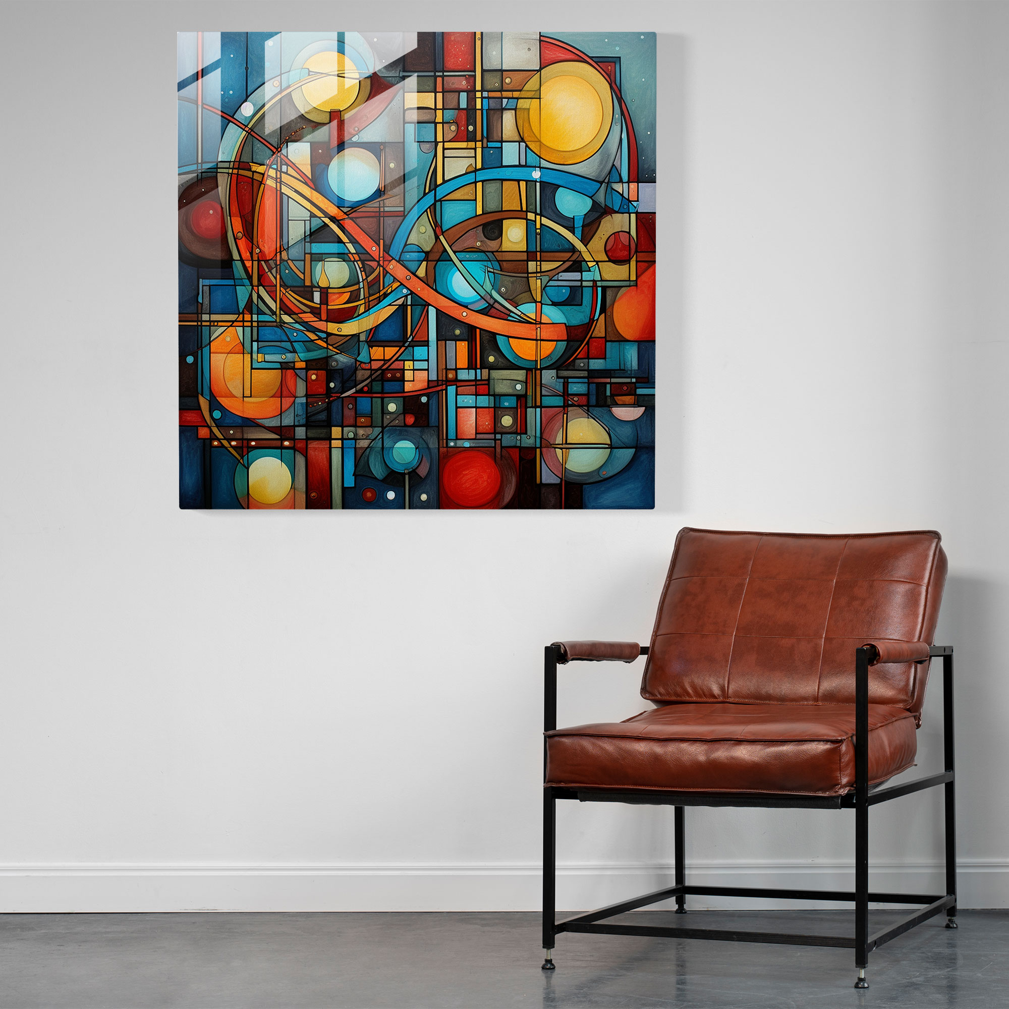 Intricate Legal System Glass Print - Law, Intricate, Glass Wall Art, Home Decoration