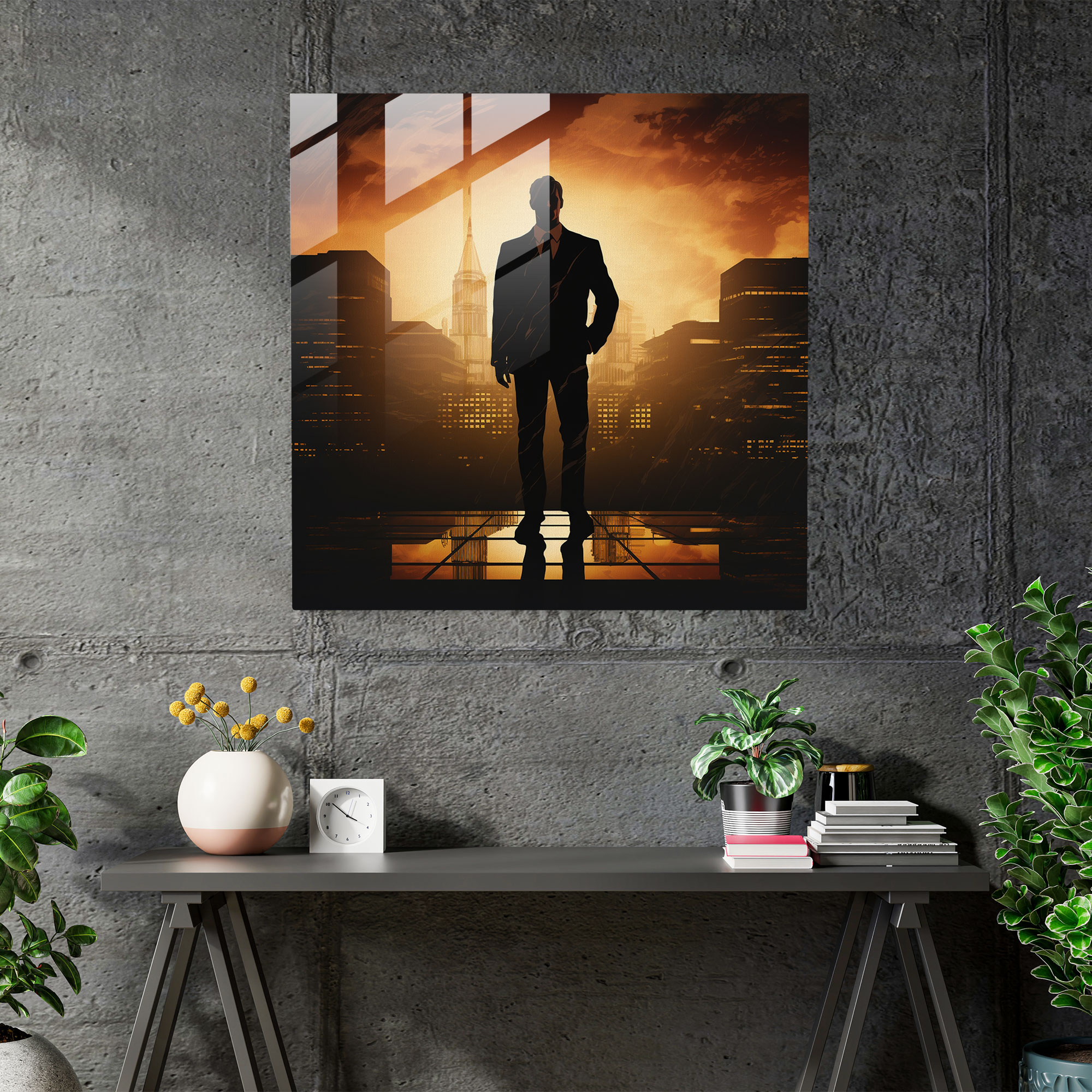 Law Theme Glass Print - Law, Law Theme, Glass Art, Modern Art
