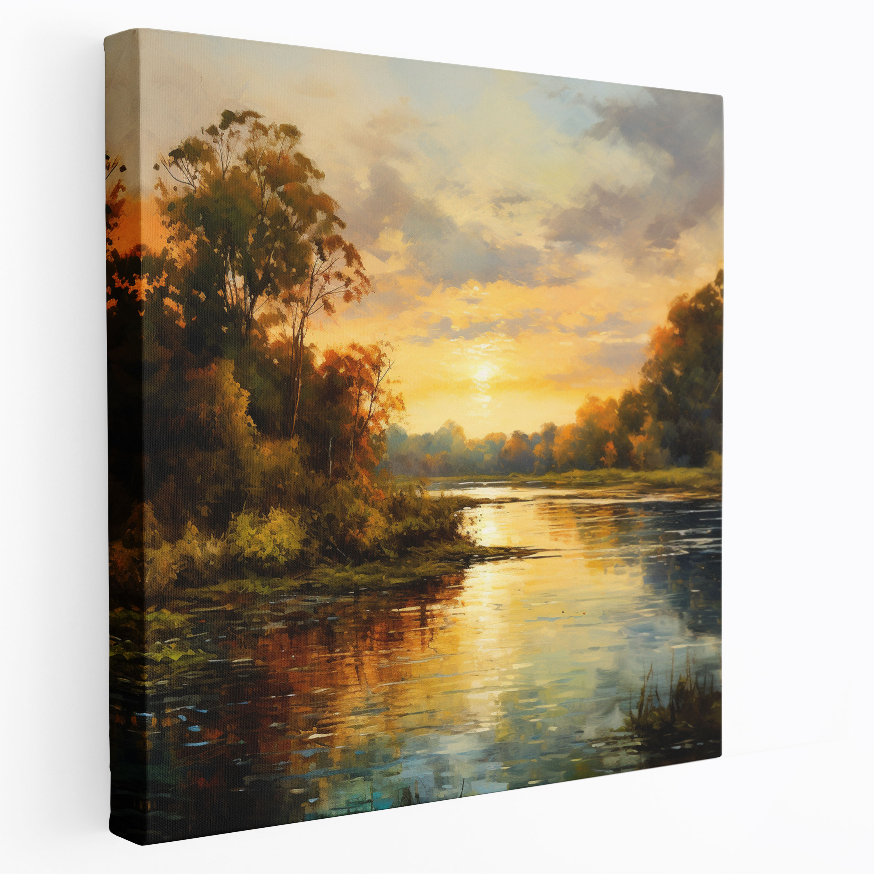 Law Canvas Print - Impressionist Landscape - Law, Impressionist Painting, Justice, Wall Decoration