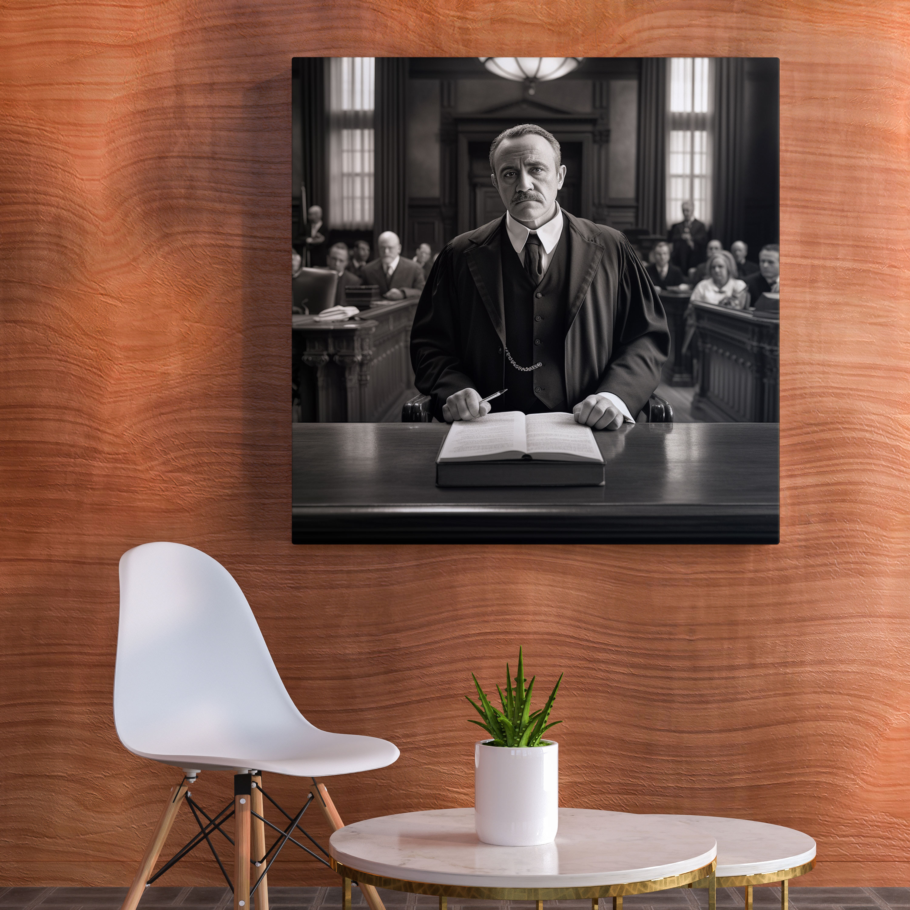 Law And Order Canvas Print - Law, Law, Justice, Home Decoration