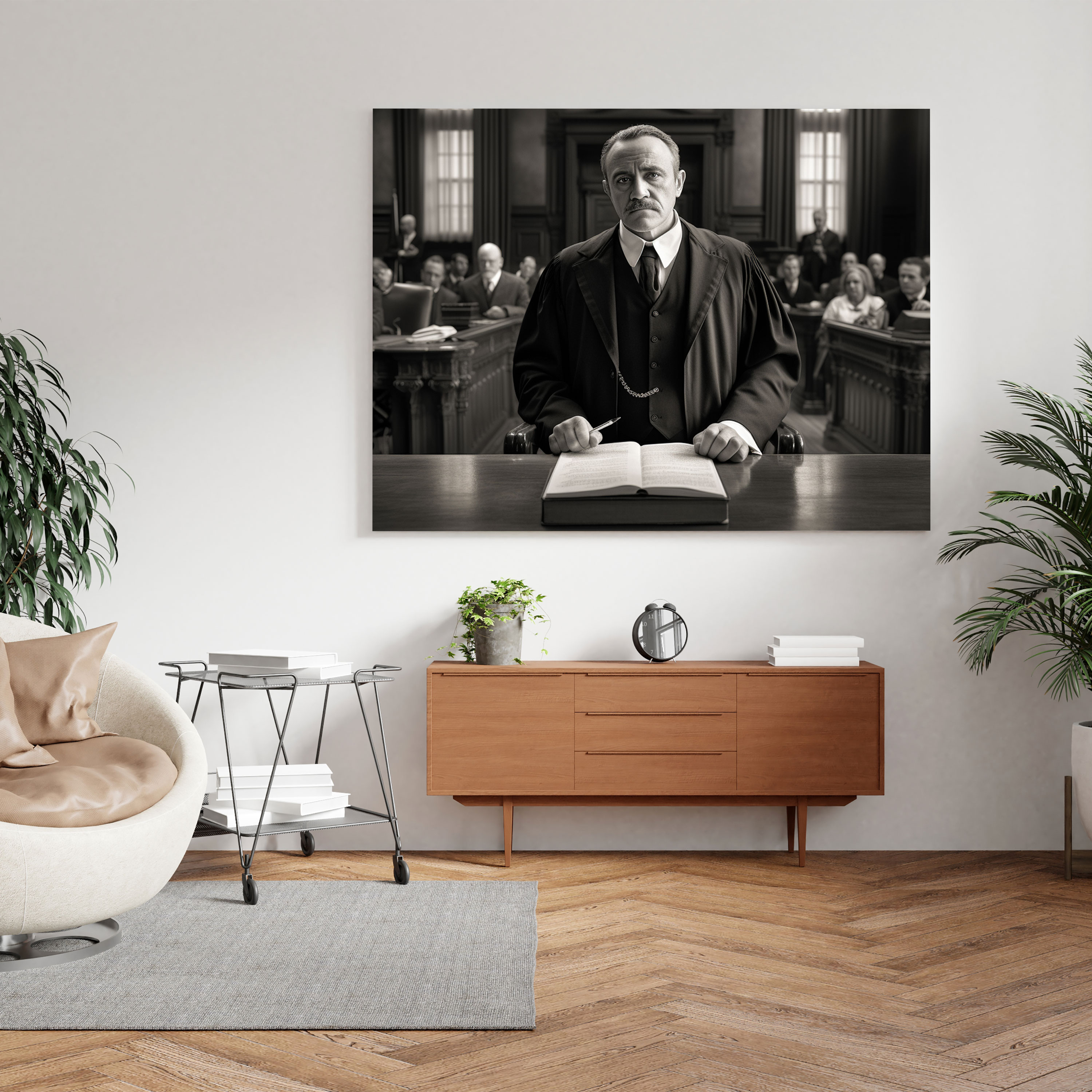 Law And Order Canvas Print - Law, Law, Justice, Home Decoration