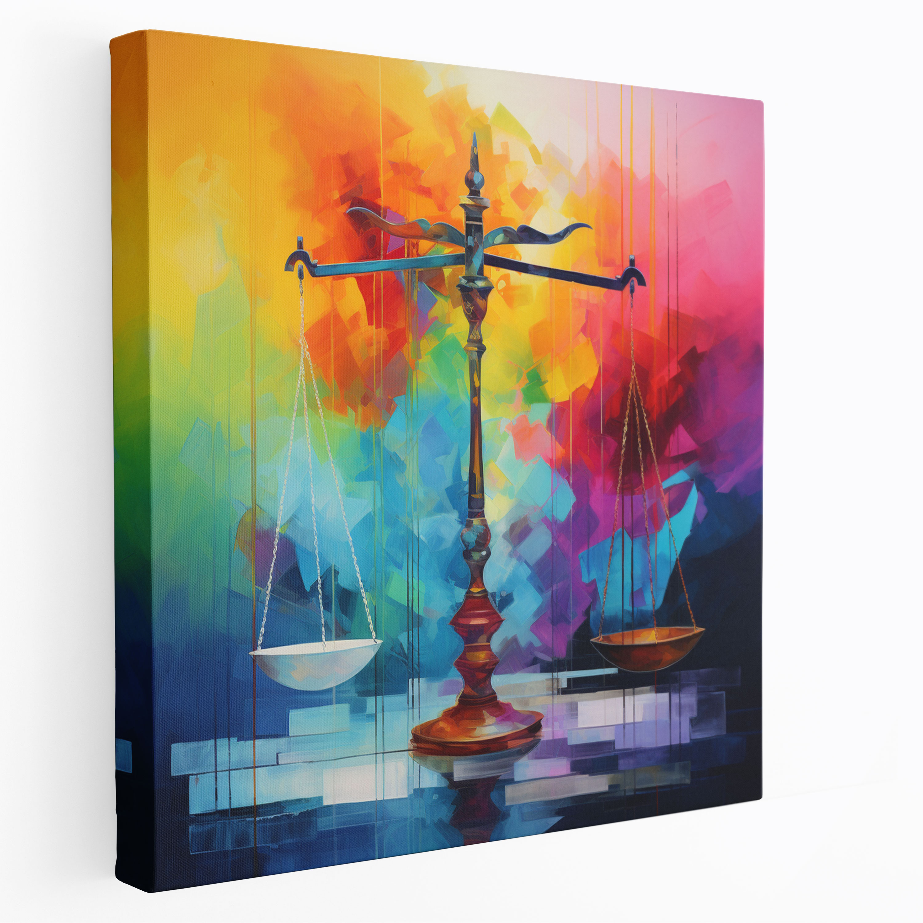 Balance And Justice Canvas Print - Law, Balance And Justice Canvas Print, Canvas Wall Art, Canvas