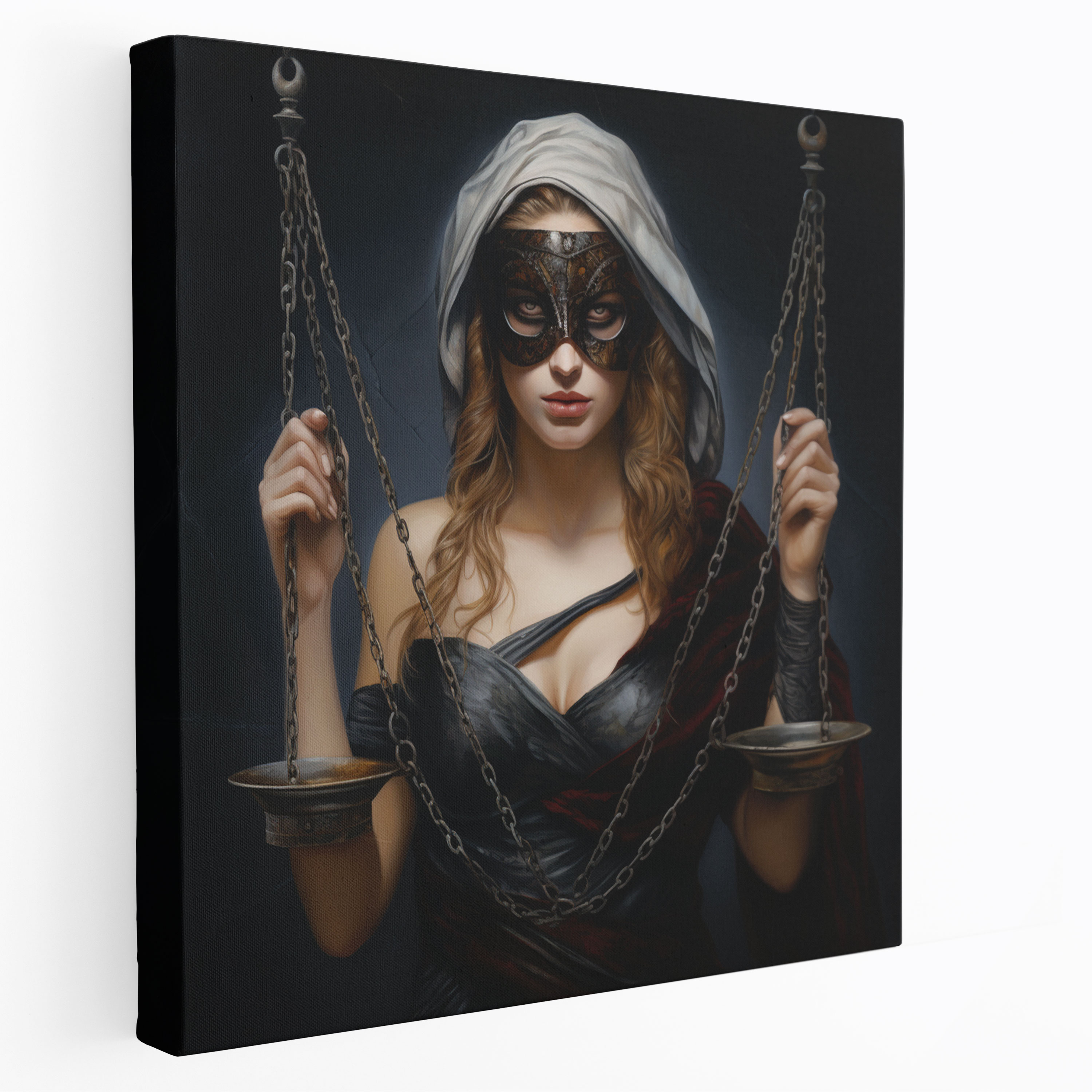 Lady Justice Canvas Print - Law, Canvas Wall Art, Canvas, Wall Decoration