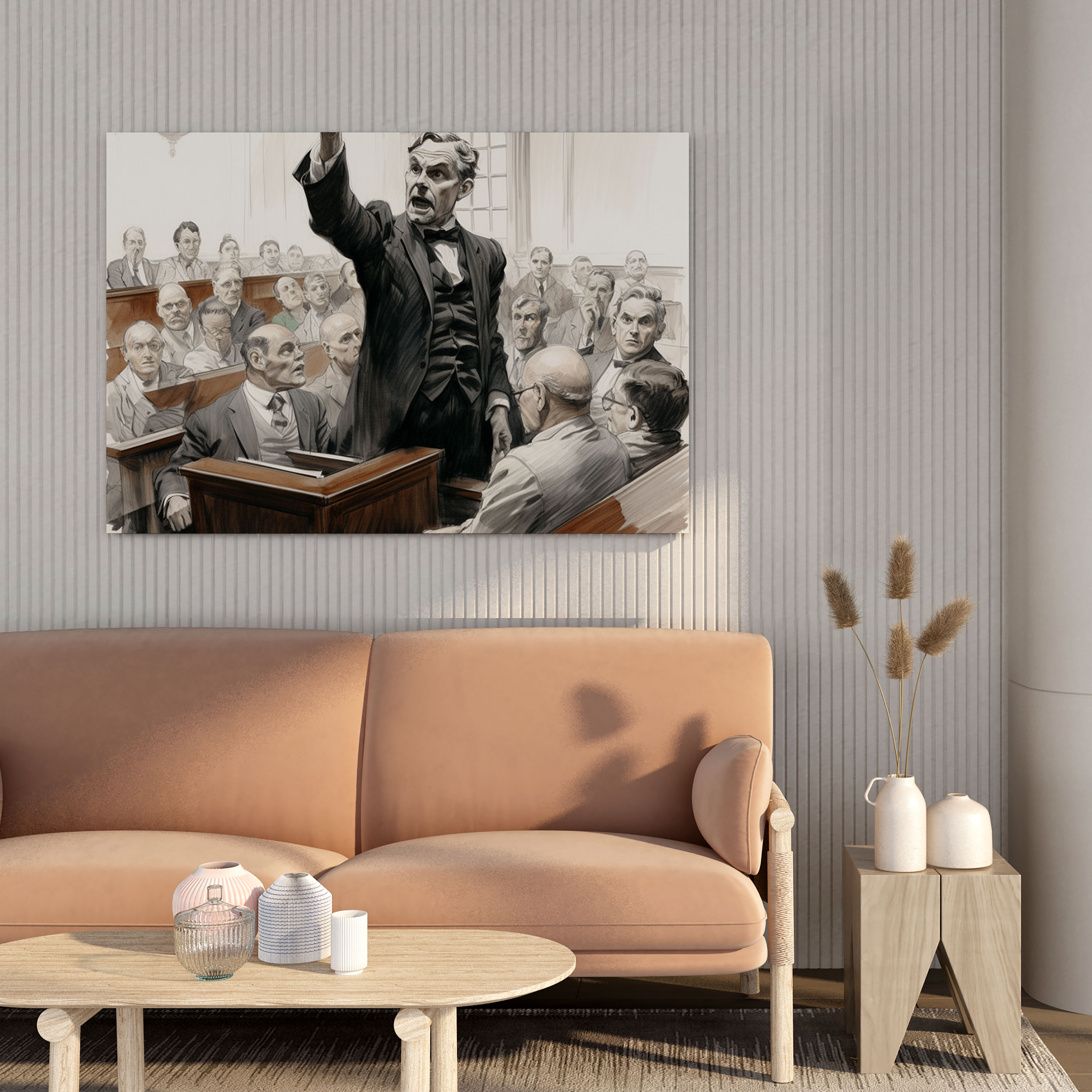 Law & Order Canvas Print - Law, Canvas Wall Art, Law & Order, Canvas
