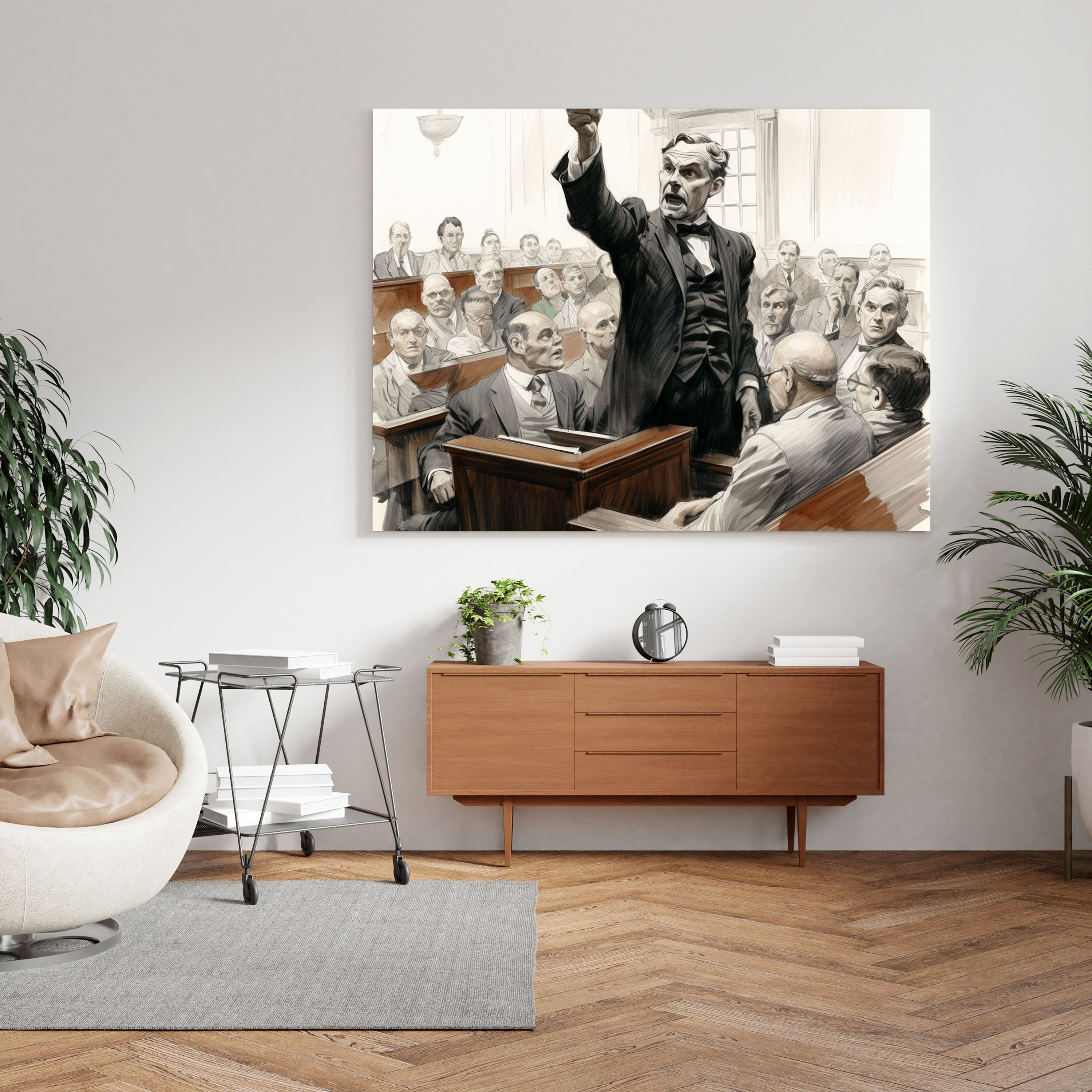 Law & Order Canvas Print - Law, Canvas Wall Art, Law & Order, Canvas