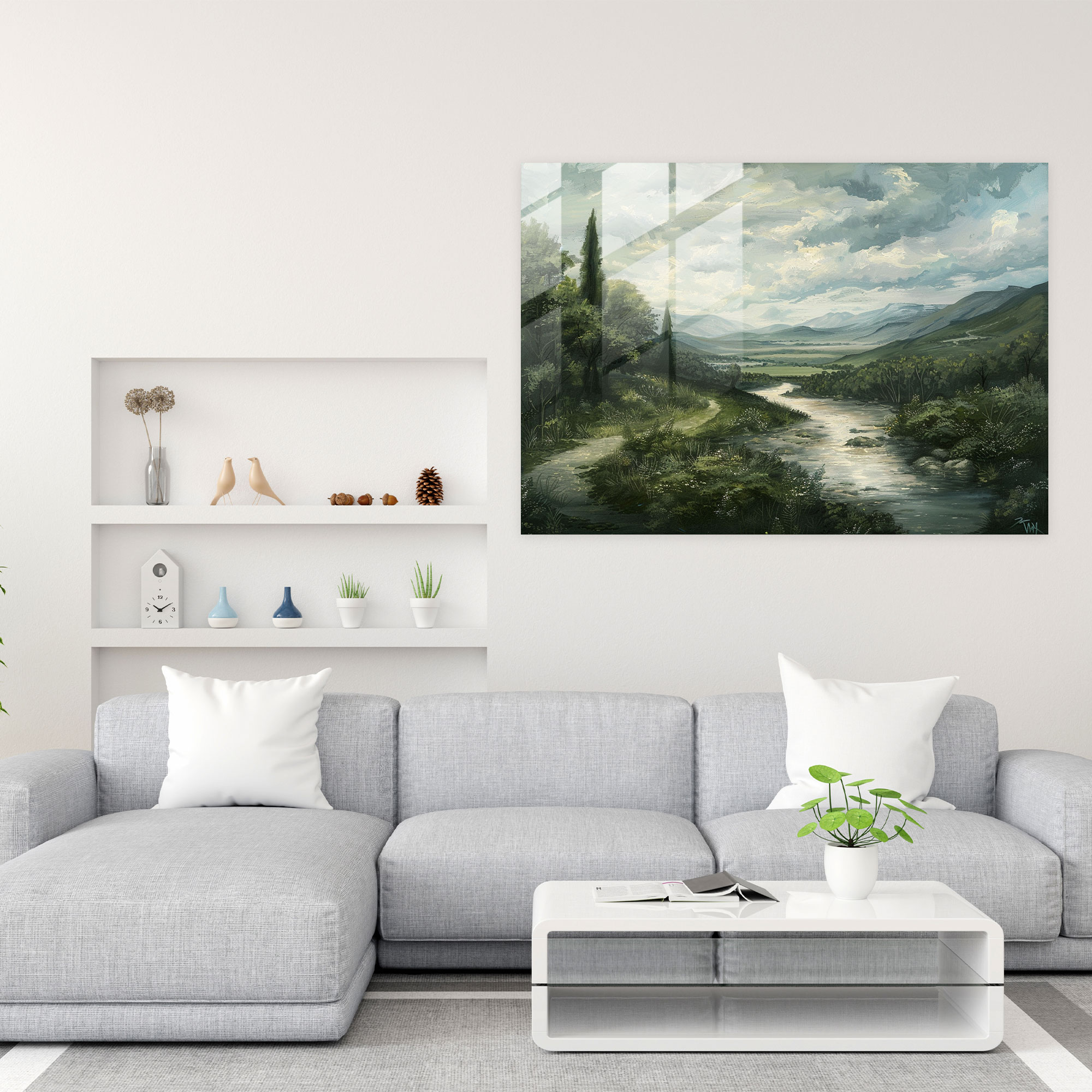 Renaissance Glass Wall Art Home Decoration - Leonardo Da Vinci, Glass Print, Leonardo Da Vinci, Glass Art