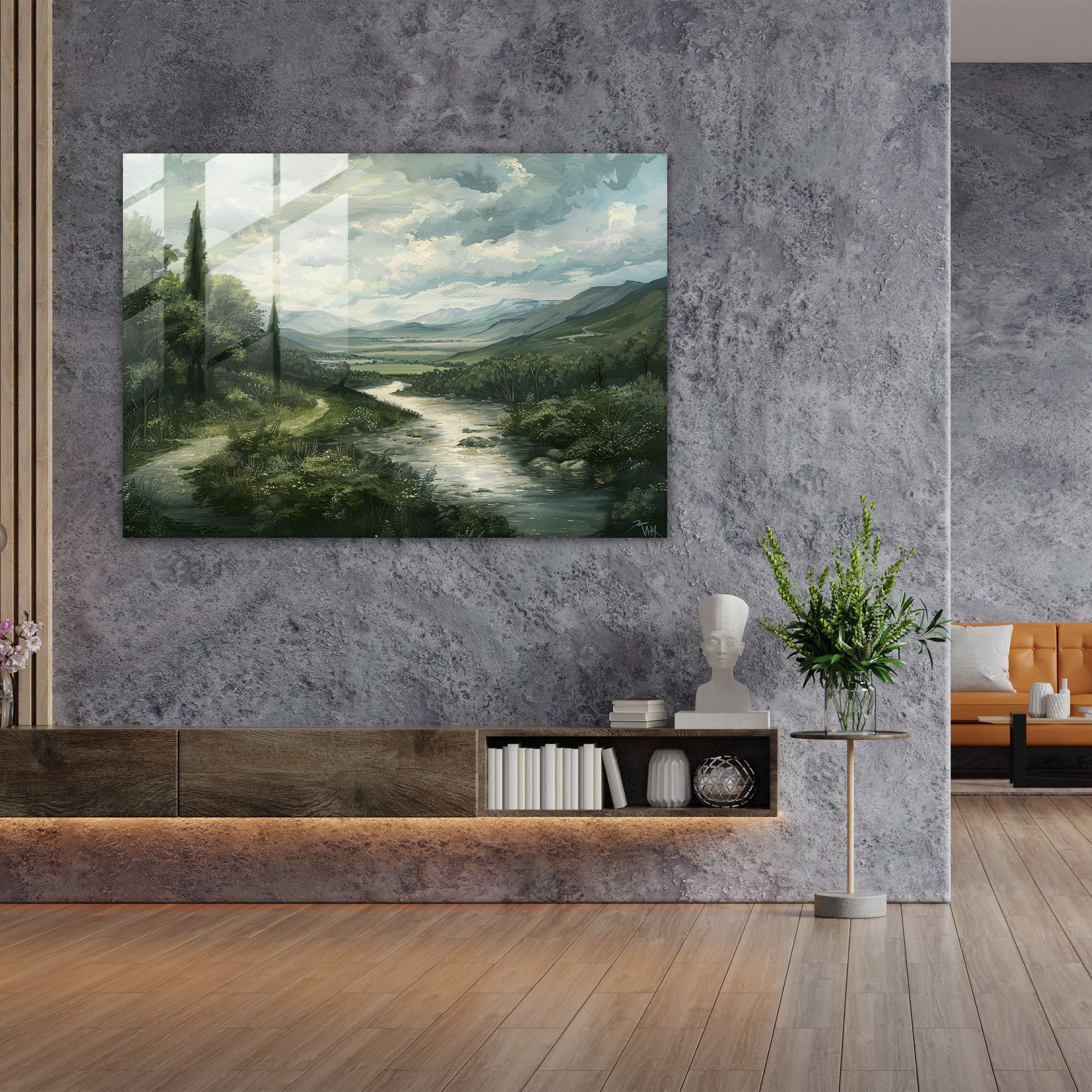 Renaissance Glass Wall Art Home Decoration - Leonardo Da Vinci, Glass Print, Leonardo Da Vinci, Glass Art