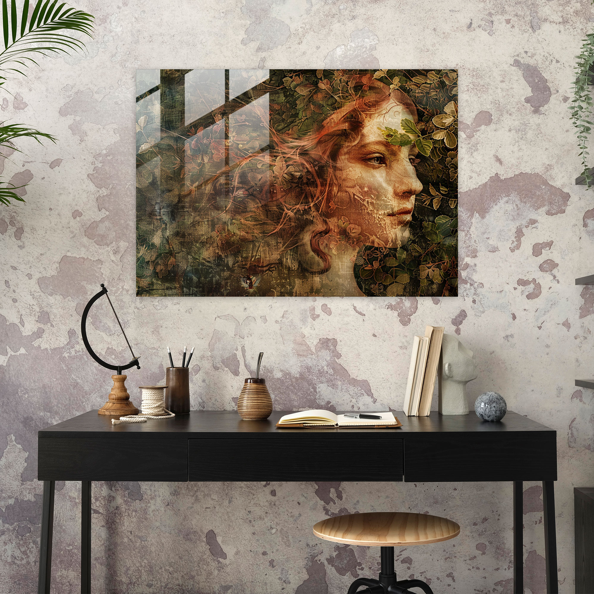 Leonardo Da Vinci Glass Print - Leonardo Da Vinci, Leonardo Da Vinci, Glass Art, Glass Wall Art