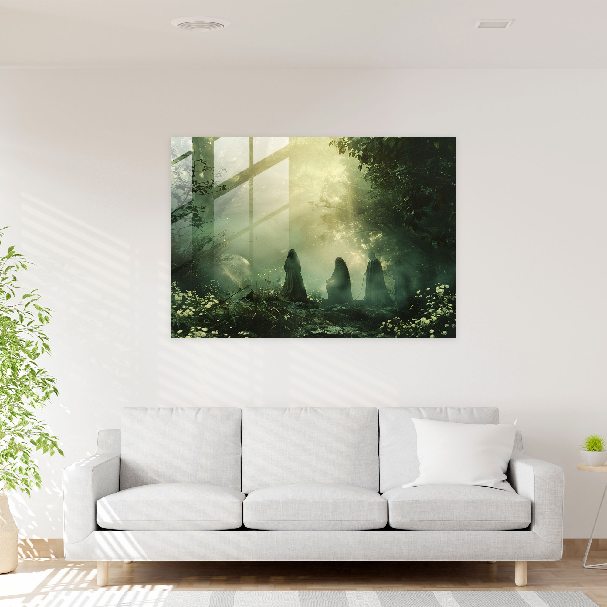 Surreal Leonardo Da Vinci Glass Wall Art - Leonardo Da Vinci, Modern Art, Glass Print, Glass Art