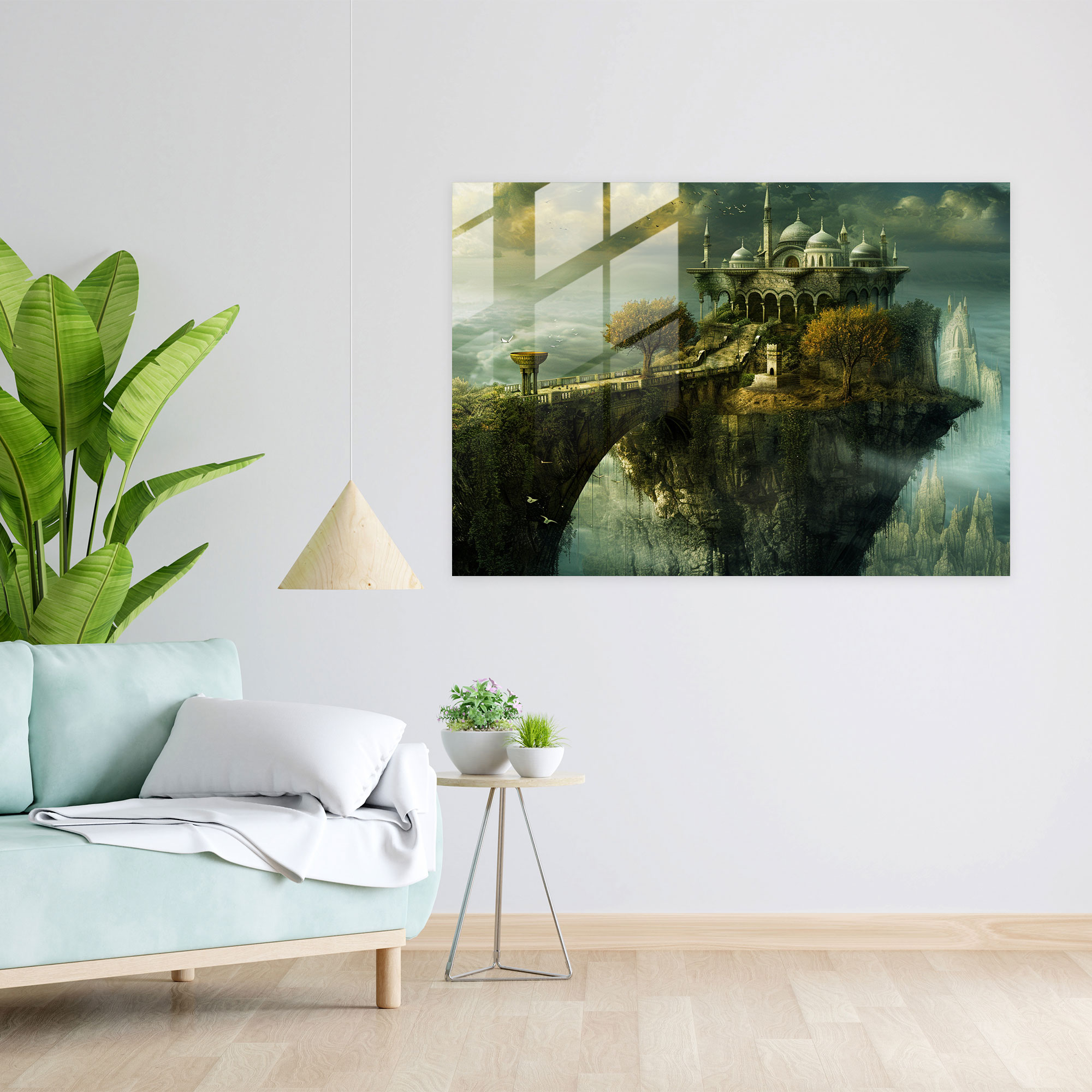 Leonardo Da Vinci Home Decoration - Leonardo Da Vinci, Glass Art, Leonardo Da Vinci, Glass Print