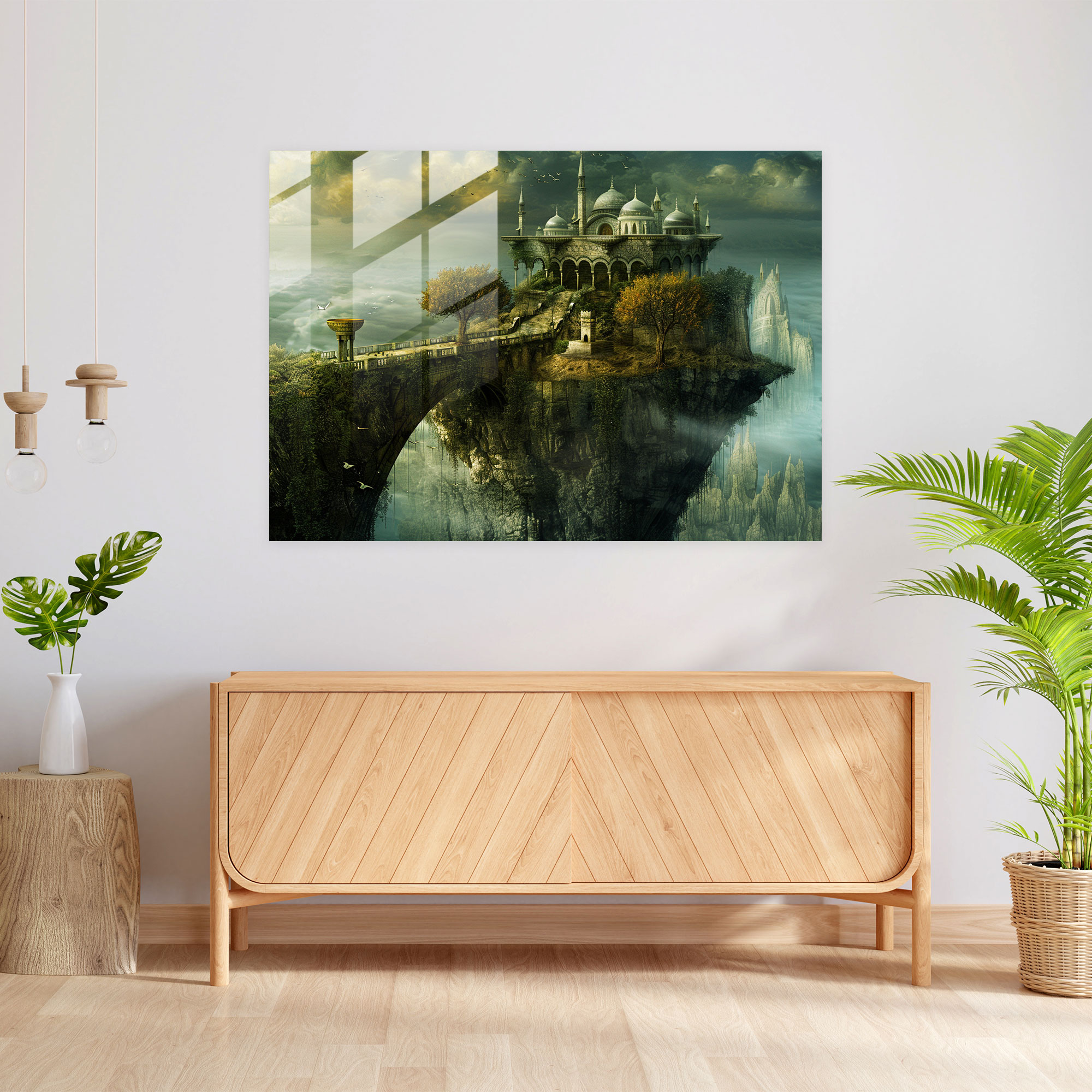Leonardo Da Vinci Home Decoration - Leonardo Da Vinci, Glass Art, Leonardo Da Vinci, Glass Print