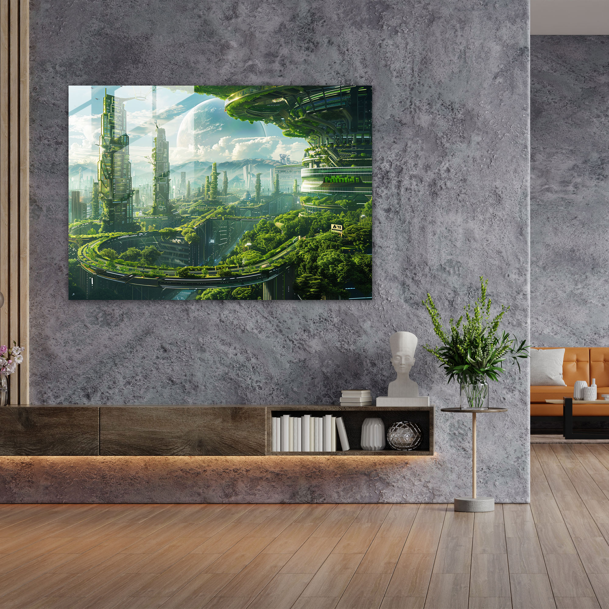 Vibrant Leonardo Da Vinci Glass Wall Art - Leonardo Da Vinci, Leonardo Da Vinci, Glass Art, Modern Art