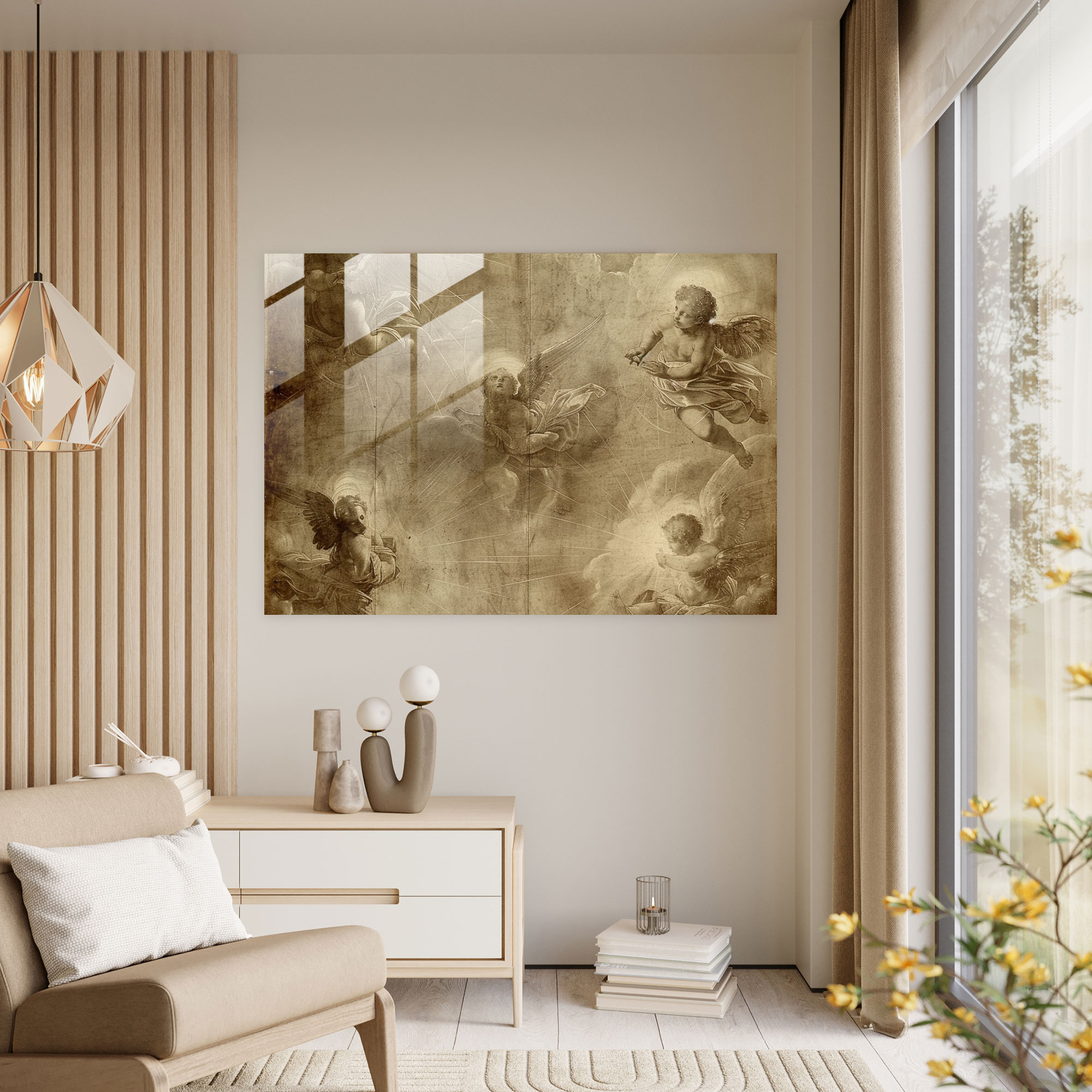 Leonardo Da Vinci Glass Wall Art - Leonardo Da Vinci, Glass Wall Art, Leonardo Da Vinci, Home Decoration