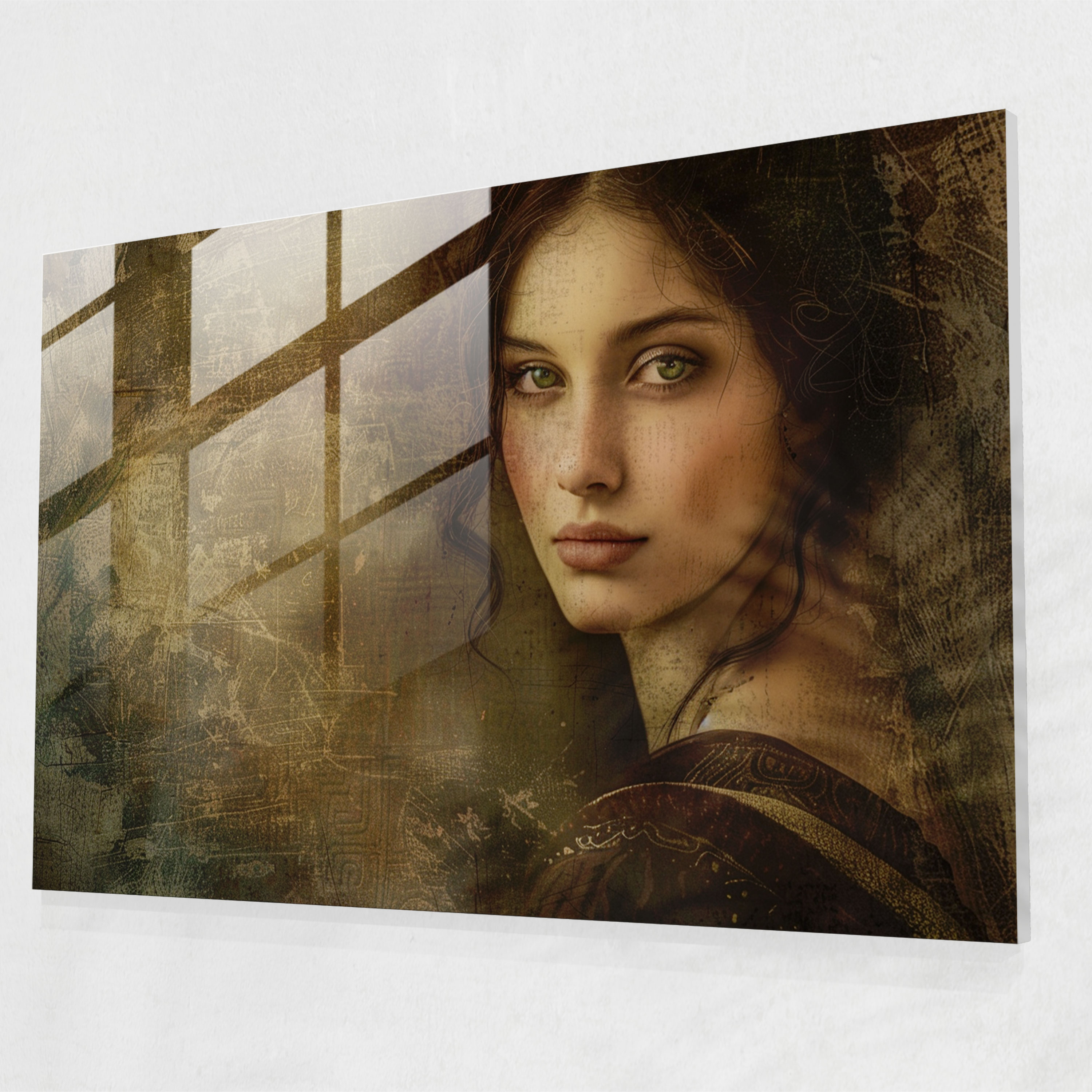 Leonardo Da Vinci Glass Wall Art - Leonardo Da Vinci, Glass Wall Art, Leonardo Da Vinci, Glass Art