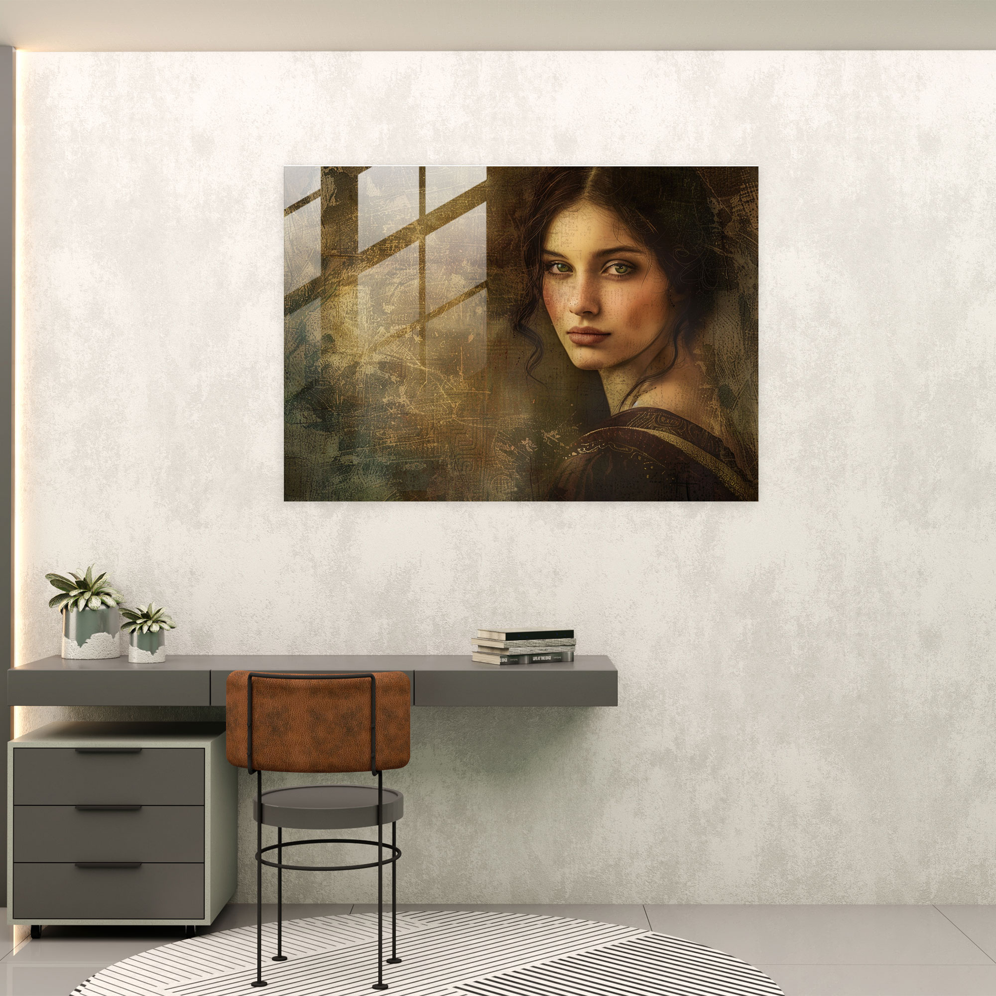 Leonardo Da Vinci Glass Wall Art - Leonardo Da Vinci, Glass Wall Art, Leonardo Da Vinci, Glass Art