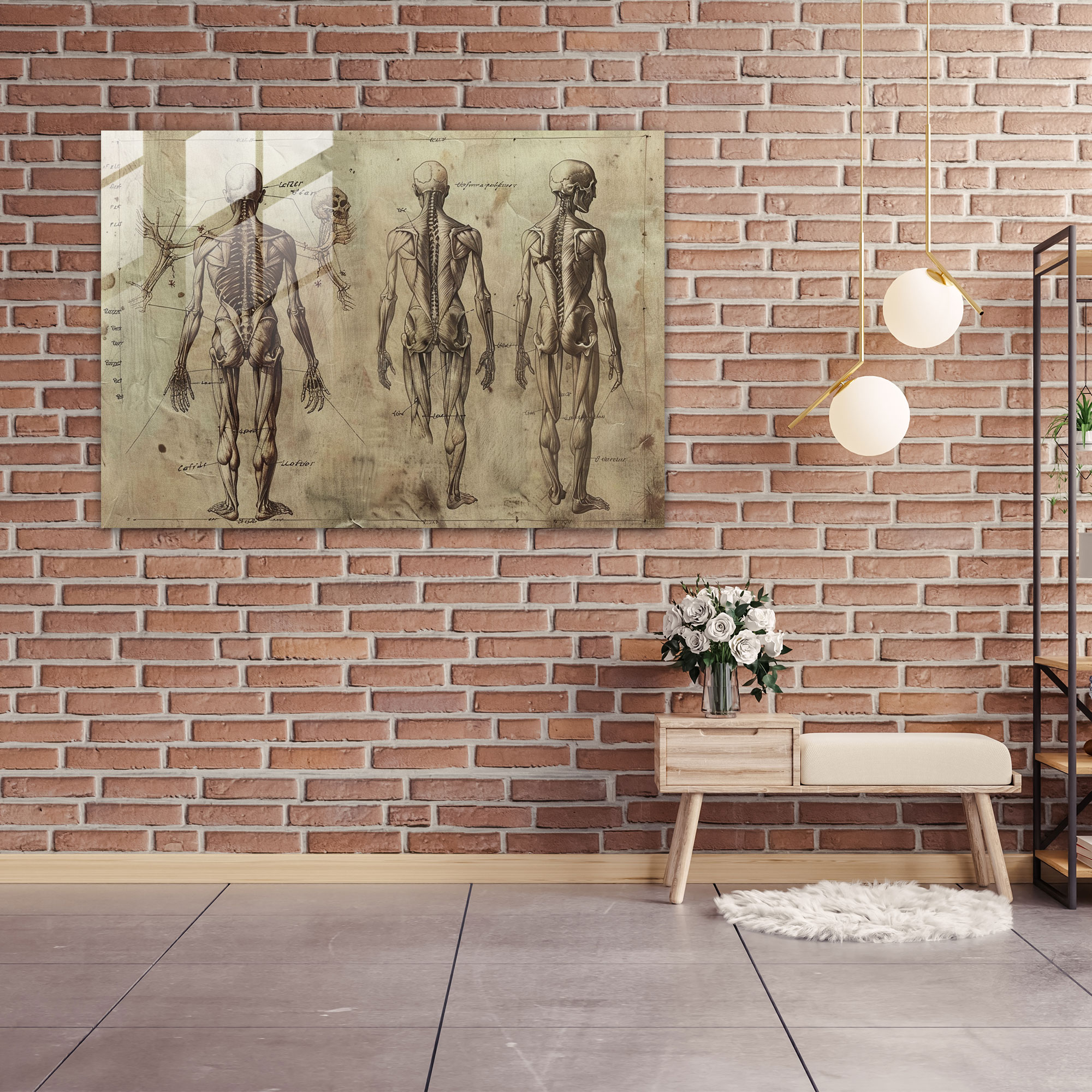 Leonardo Da Vinci Glass Print - Leonardo Da Vinci, Glass Art, Glass Print, Glass Wall Art