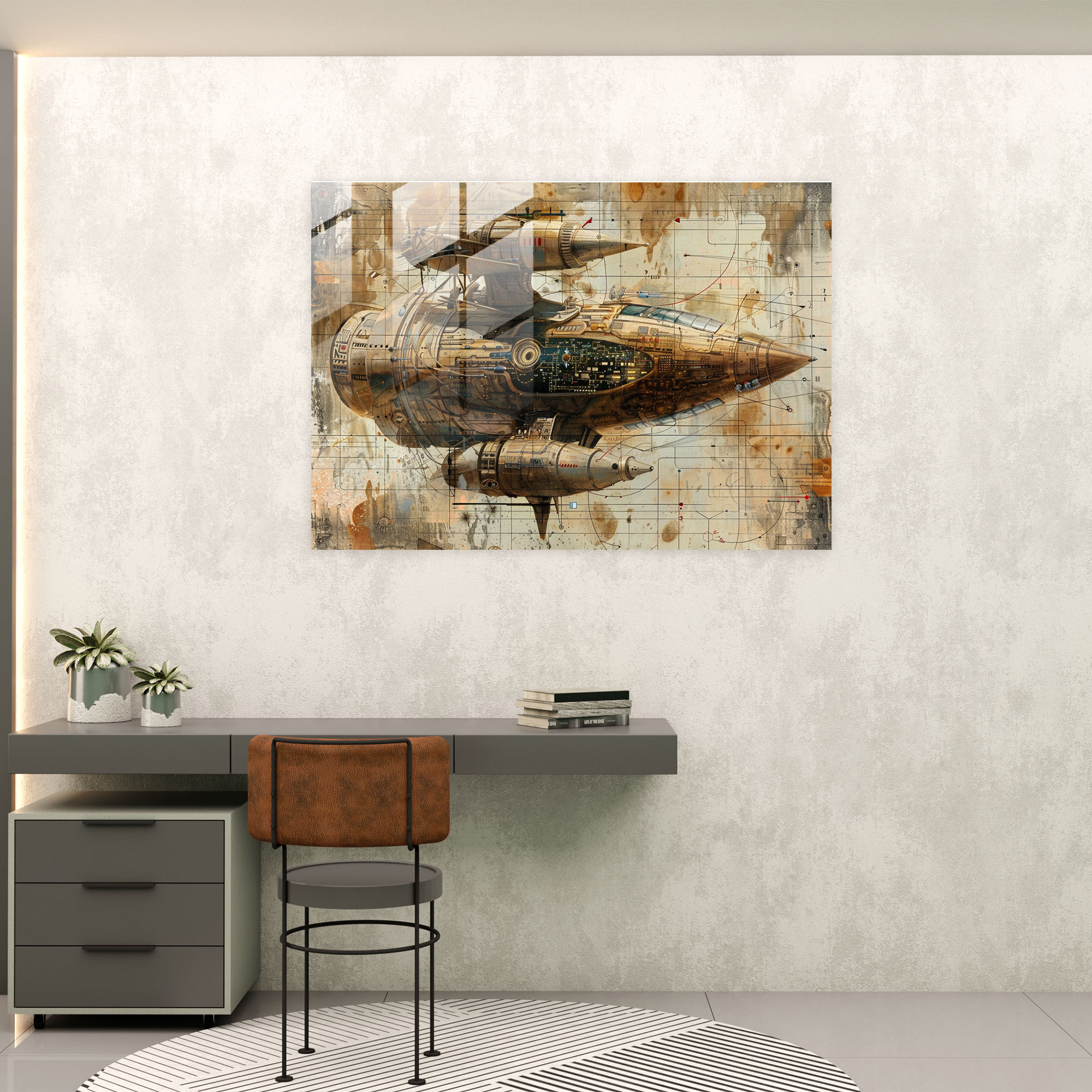 Leonardo Da Vinci Wall Decoration - Leonardo Da Vinci, Modern Art, Leonardo Da Vinci, Wall Decoration