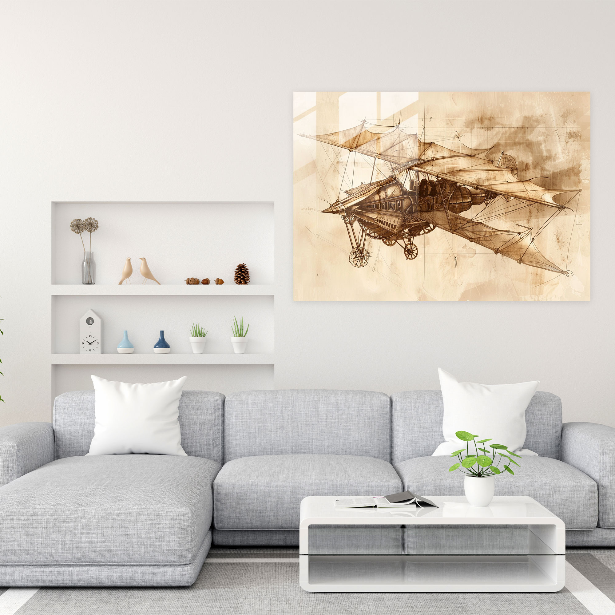 Leonardo Da Vinci Wall Decoration - Leonardo Da Vinci, Home Decoration, Leonardo Da Vinci, Wall Decoration