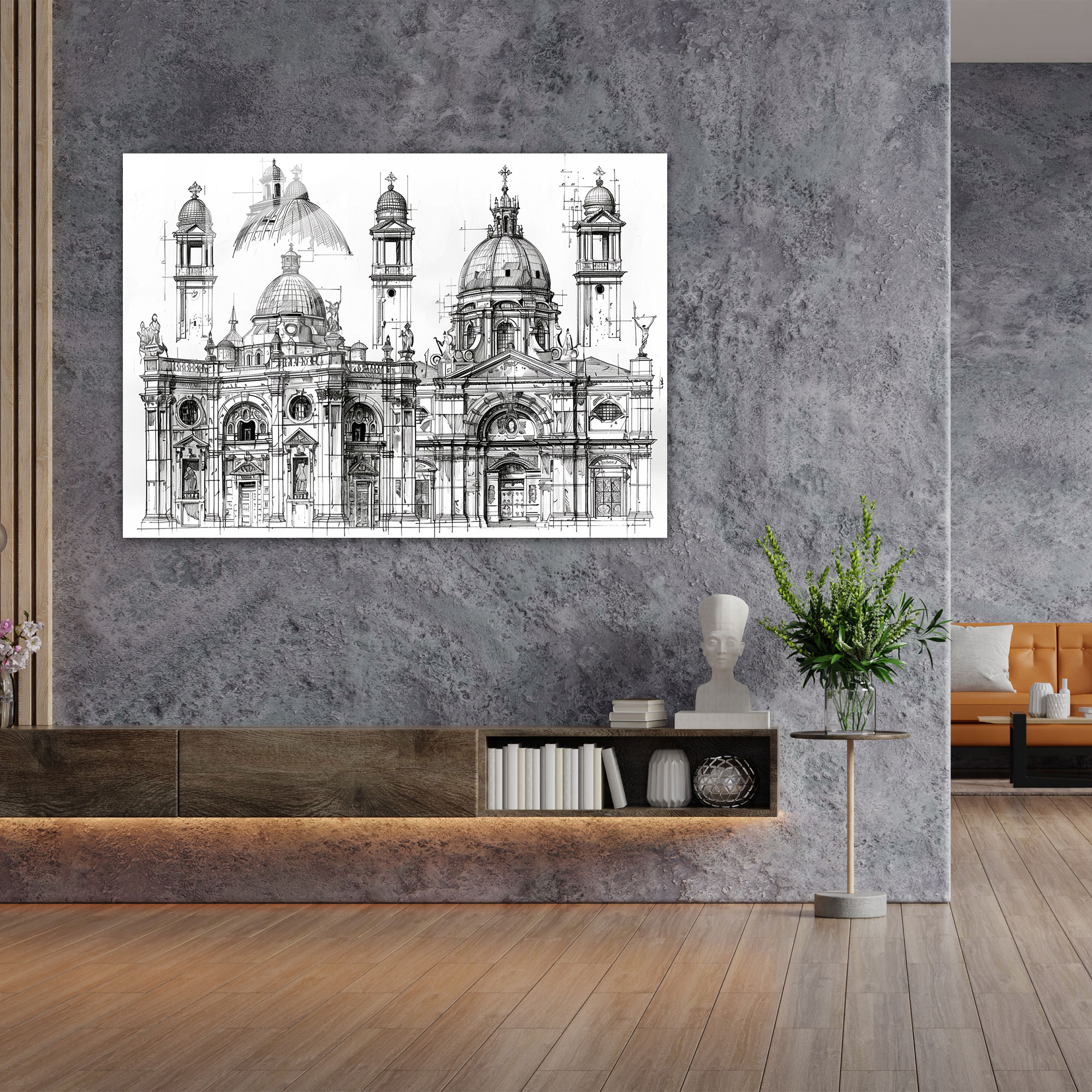 Leonardo Da Vinci Modern Art - Leonardo Da Vinci, Home Decoration, Wall Decoration, Leonardo Da Vinci