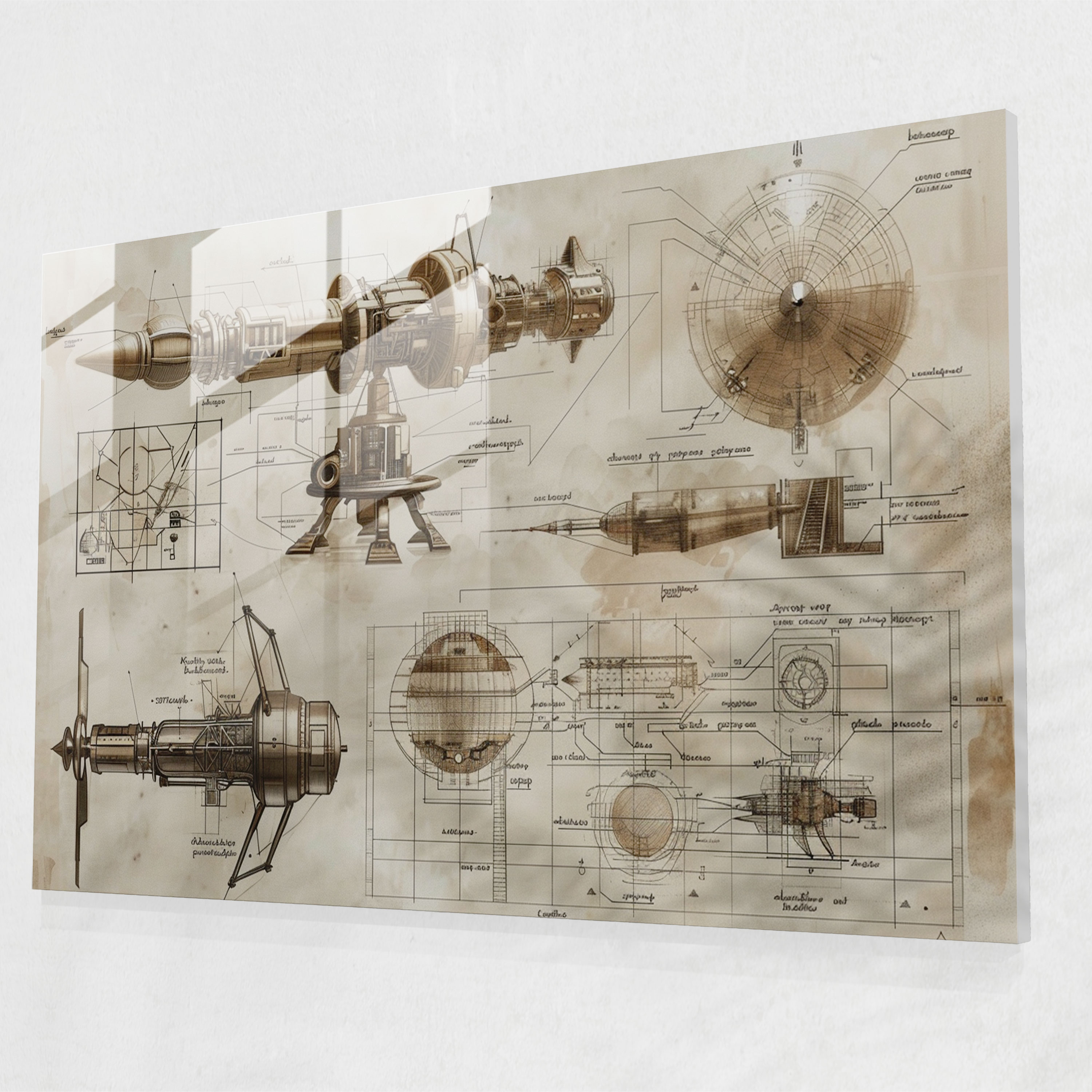 Leonardo Da Vinci Modern Art: Scientific Inventions Sketches - Leonardo Da Vinci, Innovation, Leonardo Da Vinci, Scientific Inventions