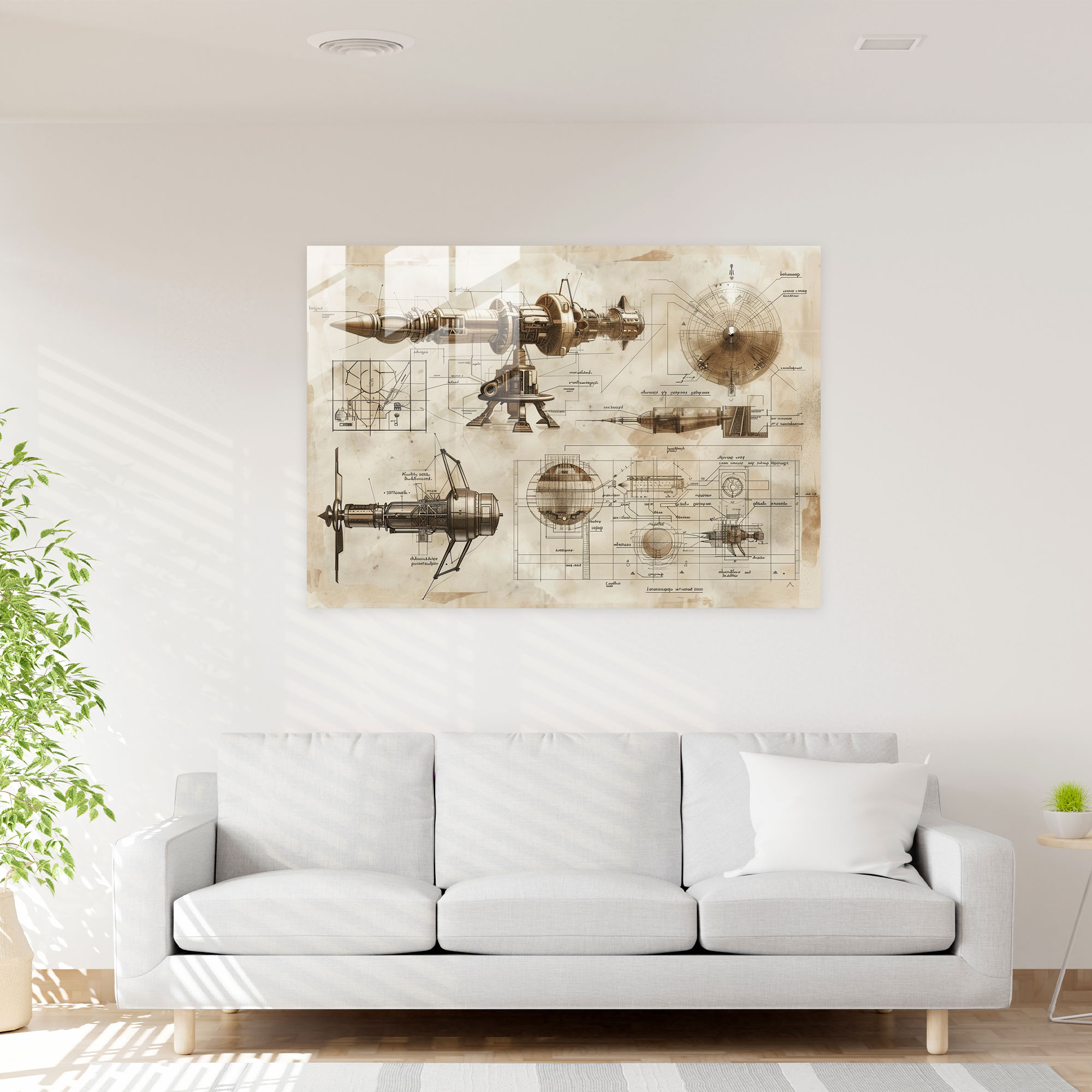Leonardo Da Vinci Modern Art: Scientific Inventions Sketches - Leonardo Da Vinci, Innovation, Leonardo Da Vinci, Scientific Inventions