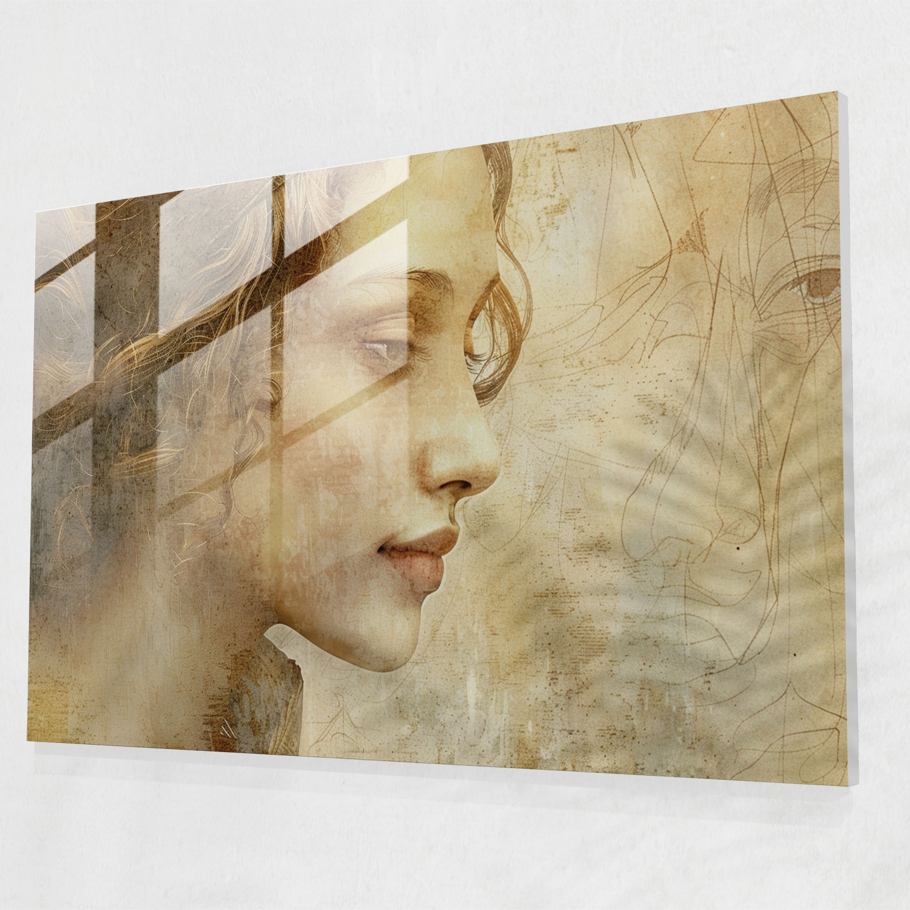 Leonardo Da Vinci Home Decoration: Portraits Of Women - Leonardo Da Vinci, Home Decoration, Leonardo Da Vinci, Ethereal Beauty