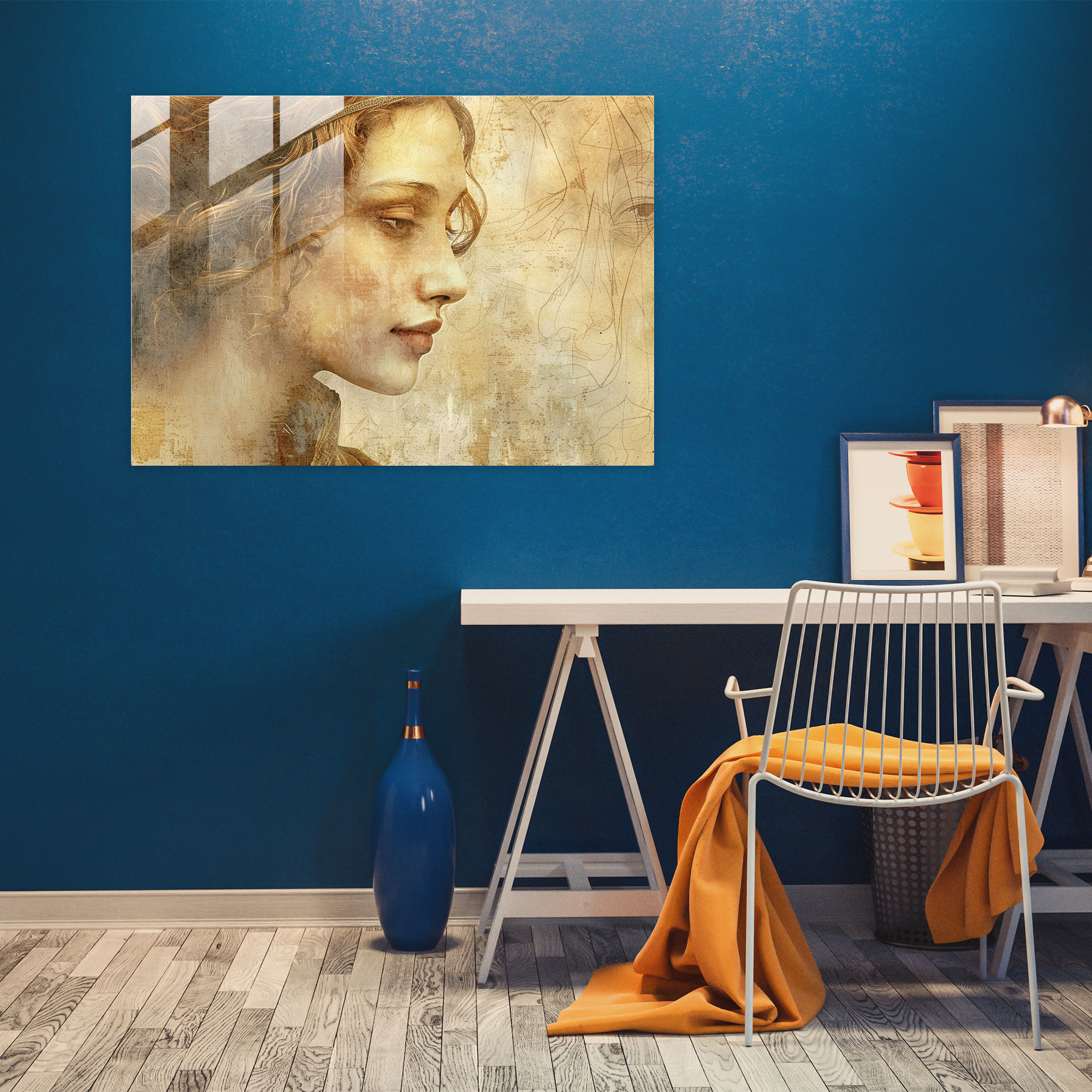 Leonardo Da Vinci Home Decoration: Portraits Of Women - Leonardo Da Vinci, Home Decoration, Leonardo Da Vinci, Ethereal Beauty