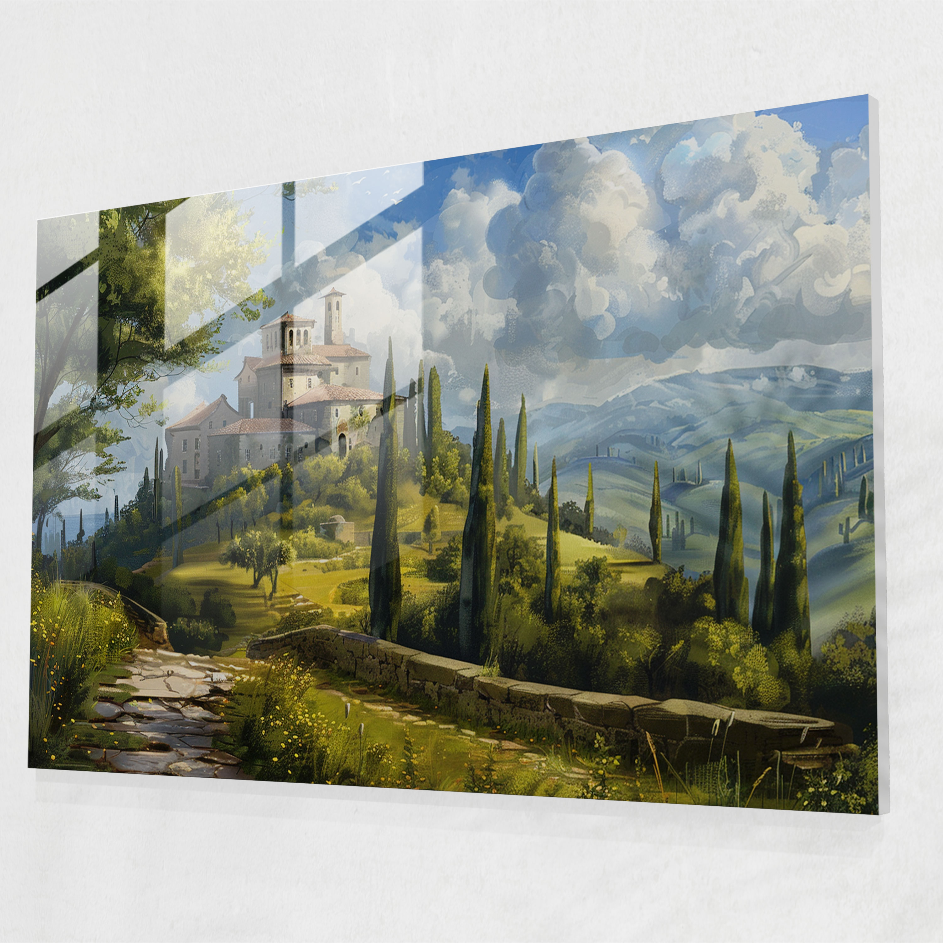 Leonardo Da Vinci Wall Decoration: Scenic Landscapes - Leonardo Da Vinci, Scenic Landscapes, Tranquility, Leonardo Da Vinci