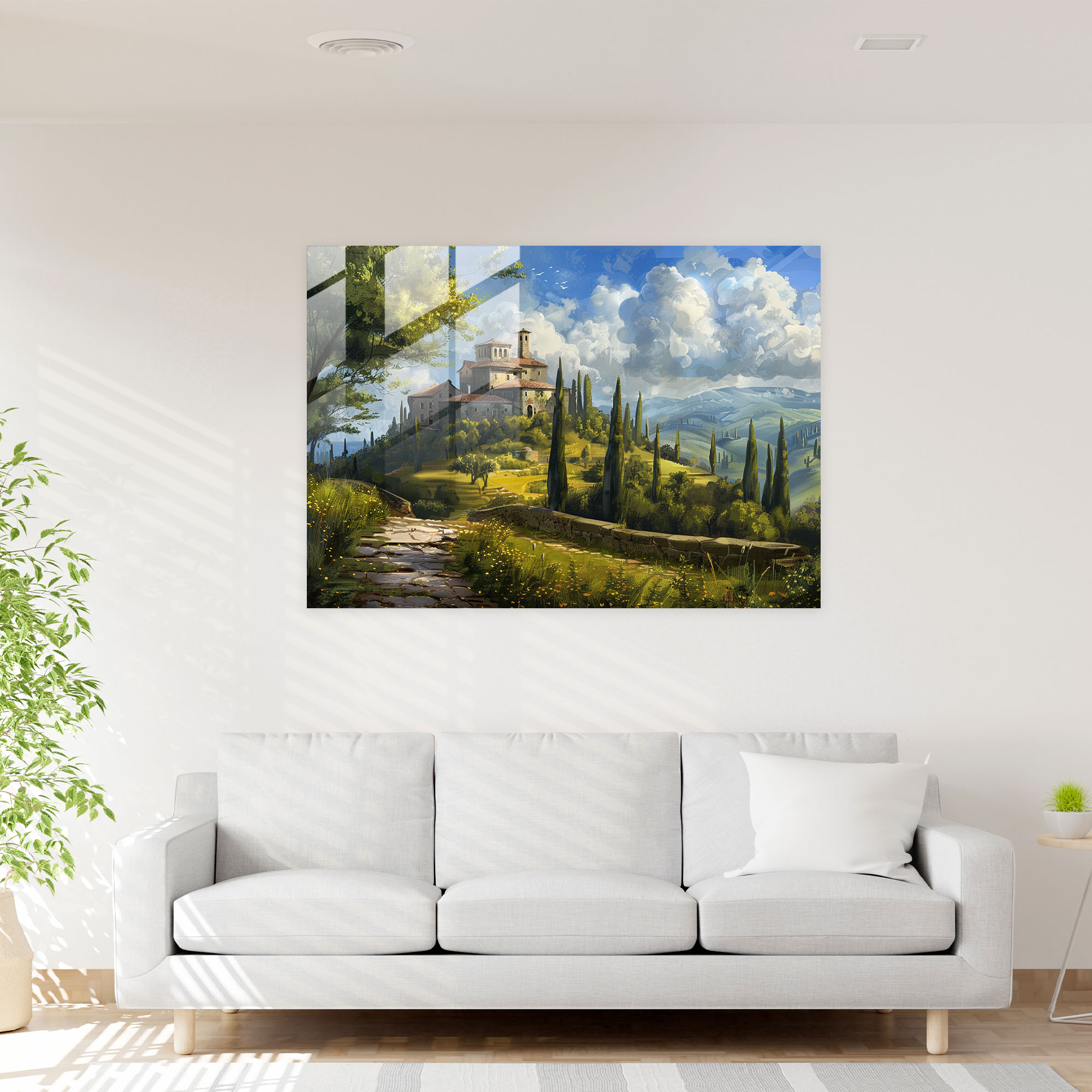 Leonardo Da Vinci Wall Decoration: Scenic Landscapes - Leonardo Da Vinci, Scenic Landscapes, Tranquility, Leonardo Da Vinci