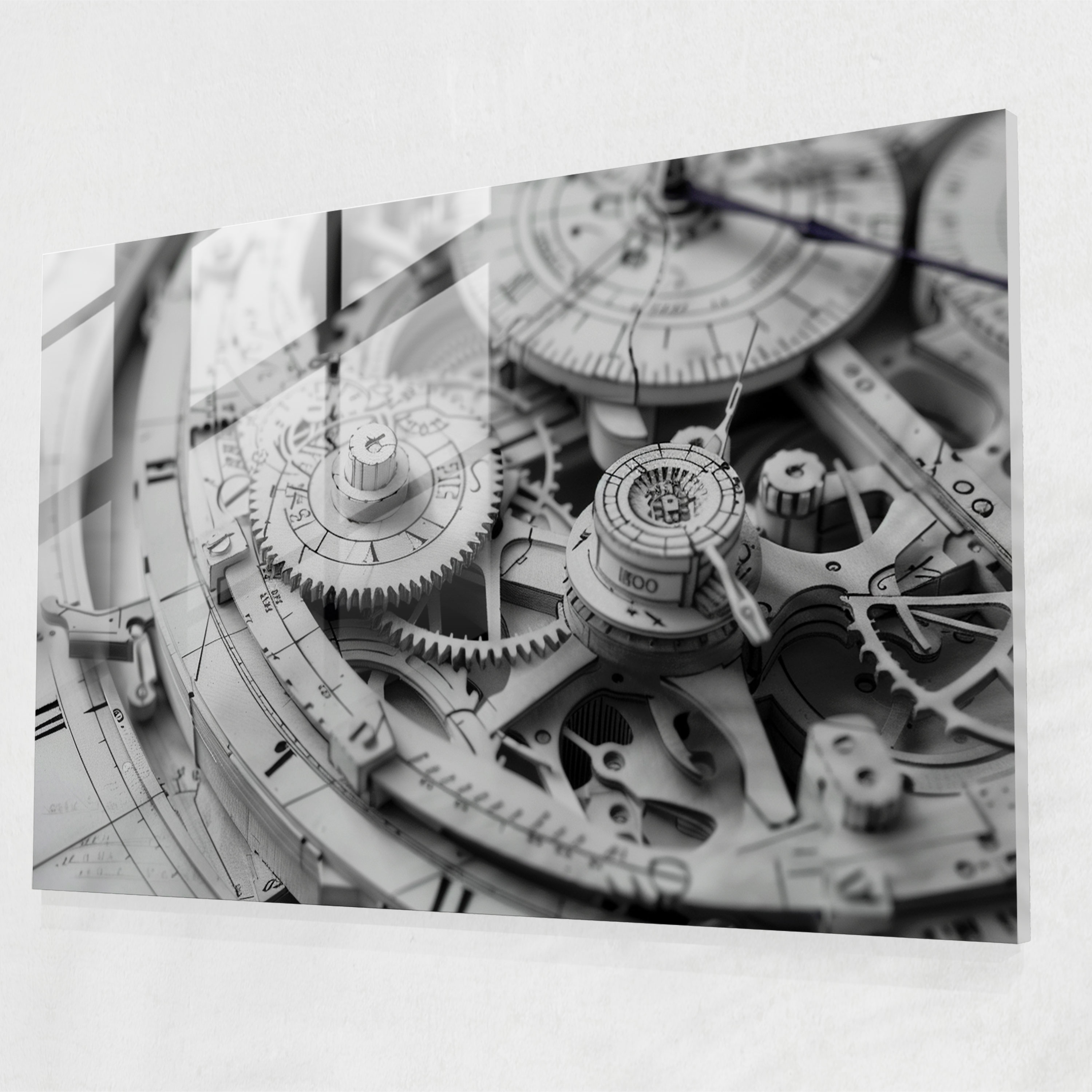 Leonardo Da Vinci Glass Art - Leonardo Da Vinci, Wall Decoration, Home Decoration, Leonardo Da Vinci