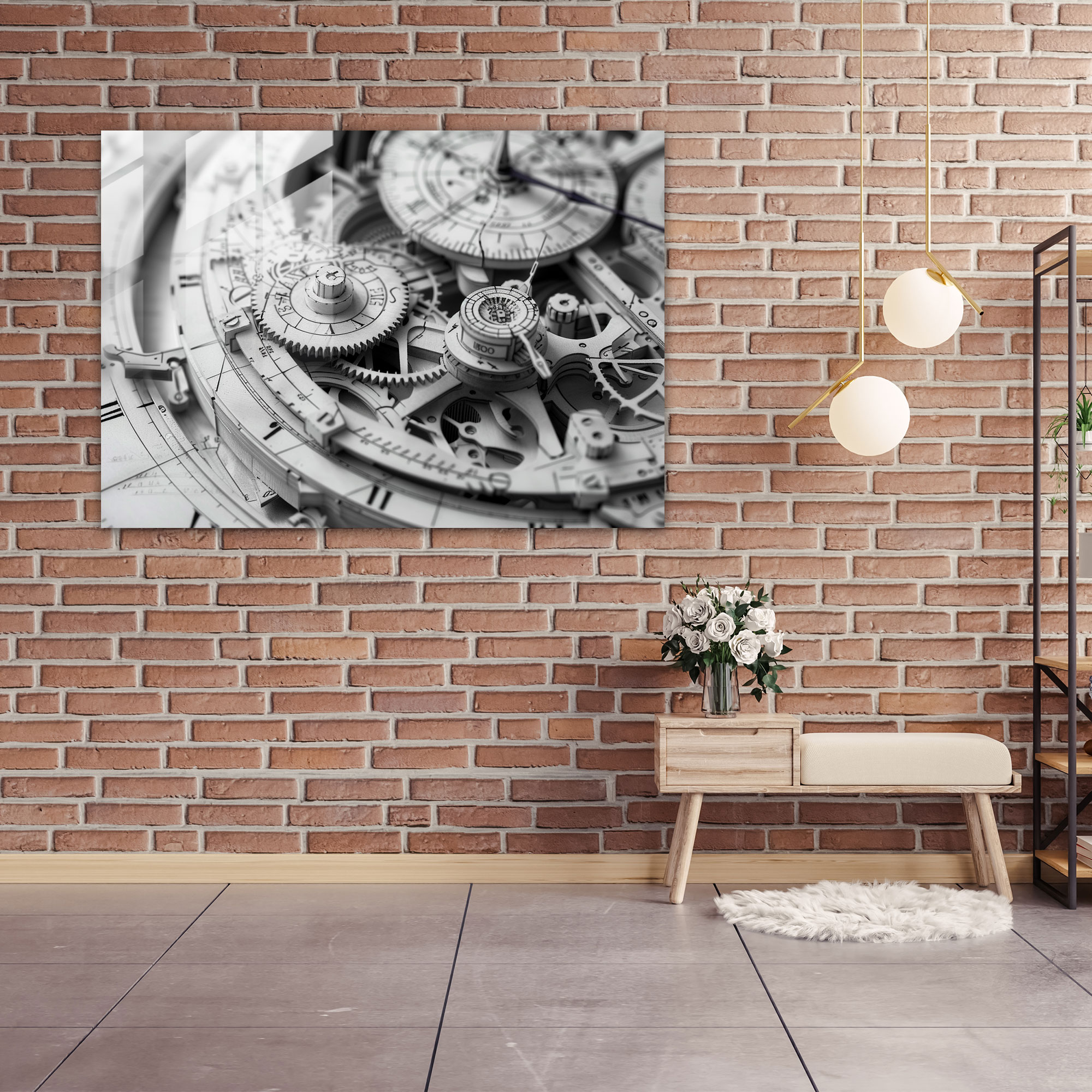 Leonardo Da Vinci Glass Art - Leonardo Da Vinci, Wall Decoration, Home Decoration, Leonardo Da Vinci