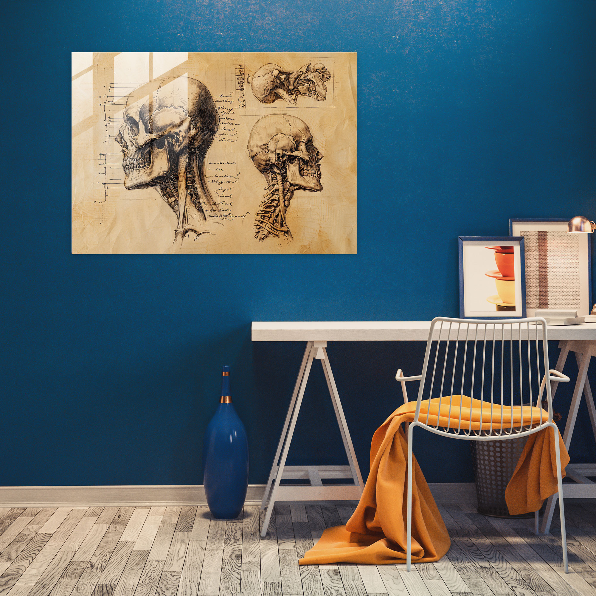 Leonardo Da Vinci Glass Print Home Decoration - Leonardo Da Vinci, Home Decoration, Leonardo Da Vinci, Glass Print