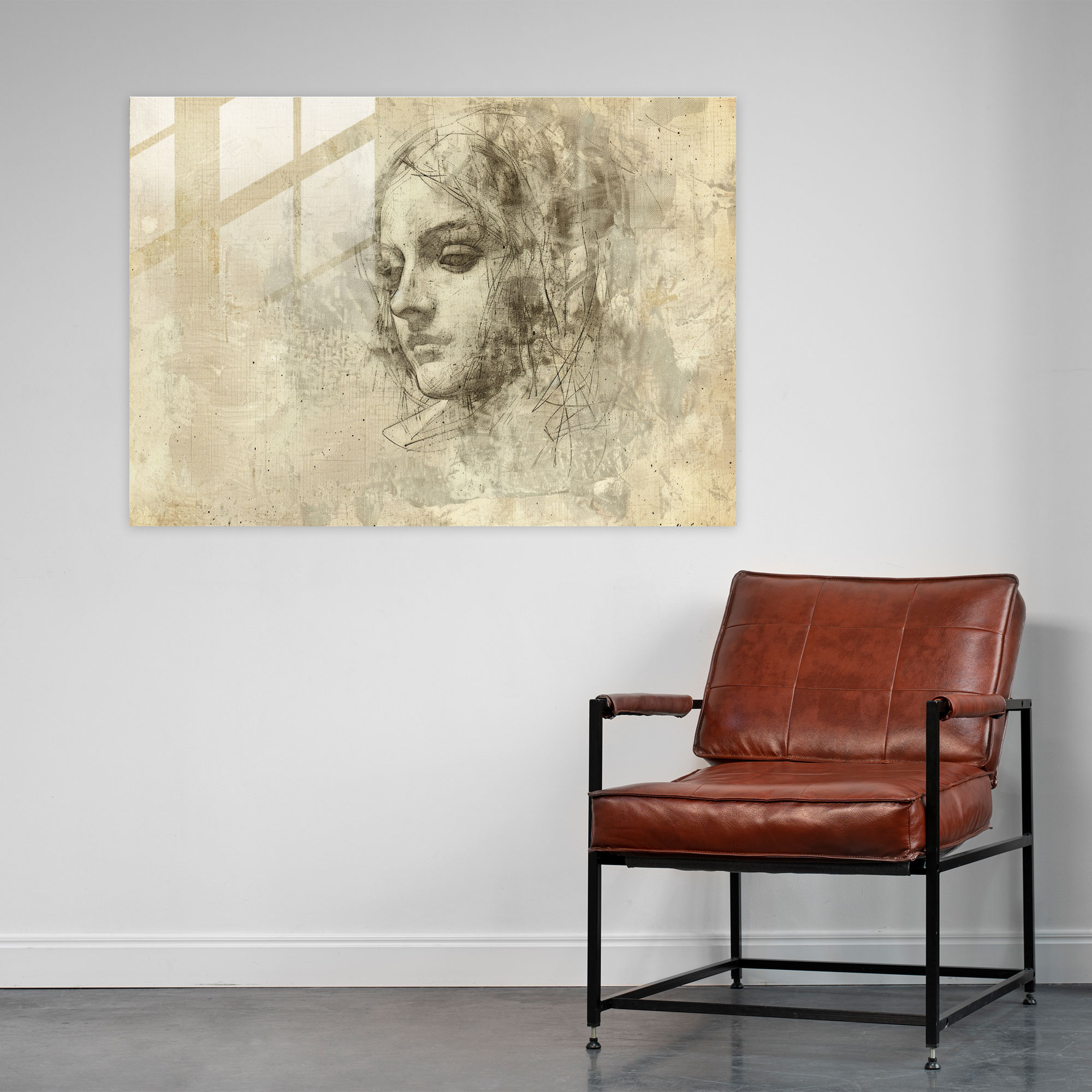 Leonardo Da Vinci Glass Print - Leonardo Da Vinci, Wall Decoration, Glass Print, Glass Art