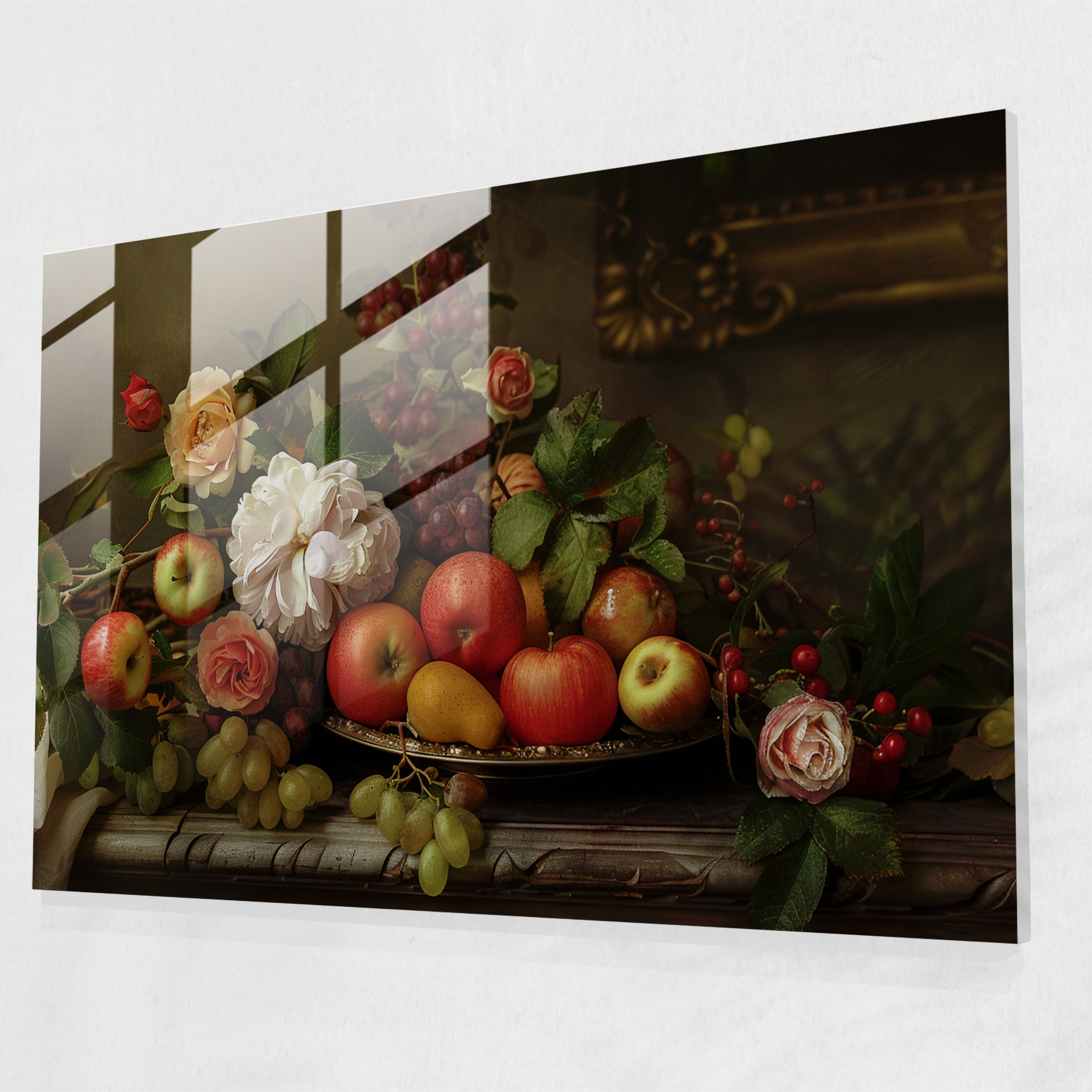 Leonardo Da Vinci Glass Art - Leonardo Da Vinci, Leonardo Da Vinci, Glass Art, Glass Print