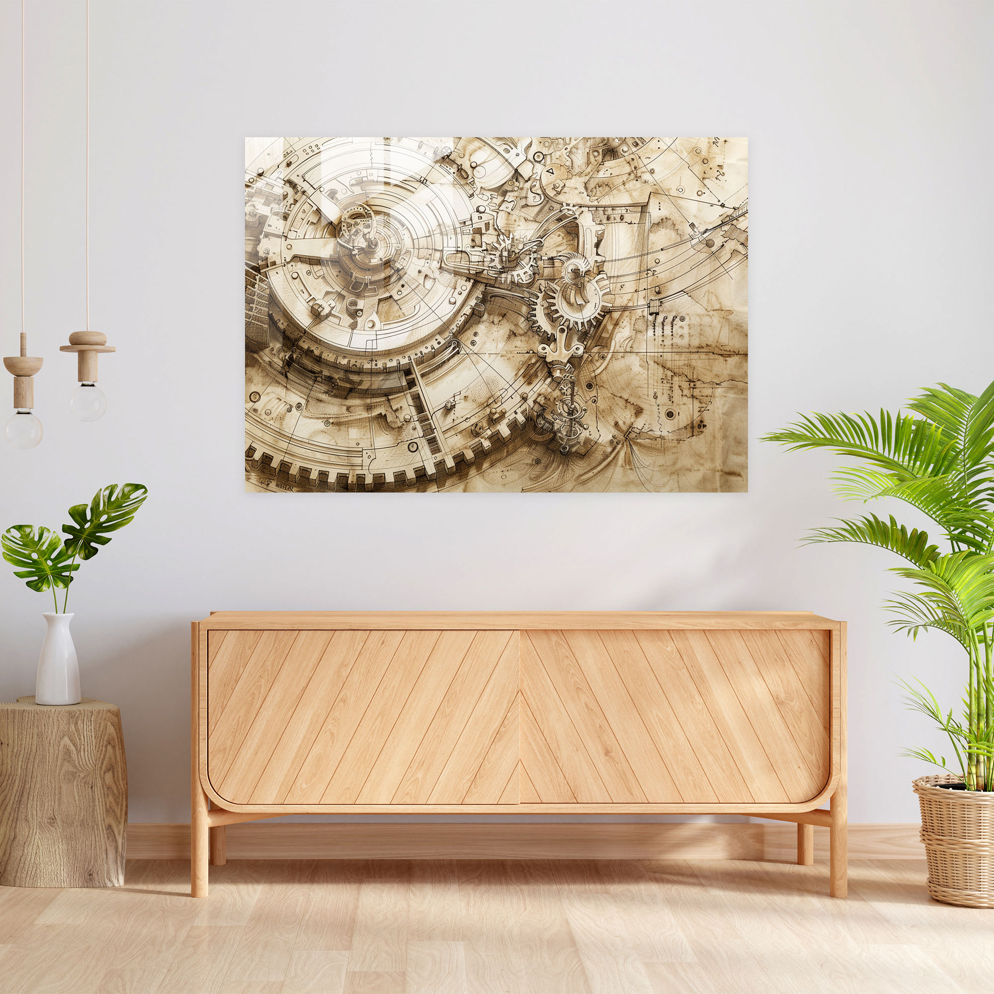 Leonardo Da Vinci Wall Decoration - Leonardo Da Vinci, Leonardo Da Vinci, Modern Art, Engineering