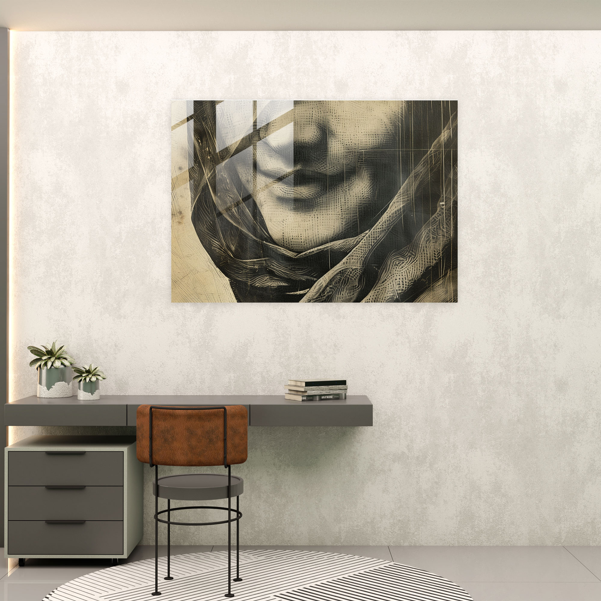 Leonardo Da Vinci Glass Wall Art - Leonardo Da Vinci, Leonardo Da Vinci, Home Decoration, Modern Art