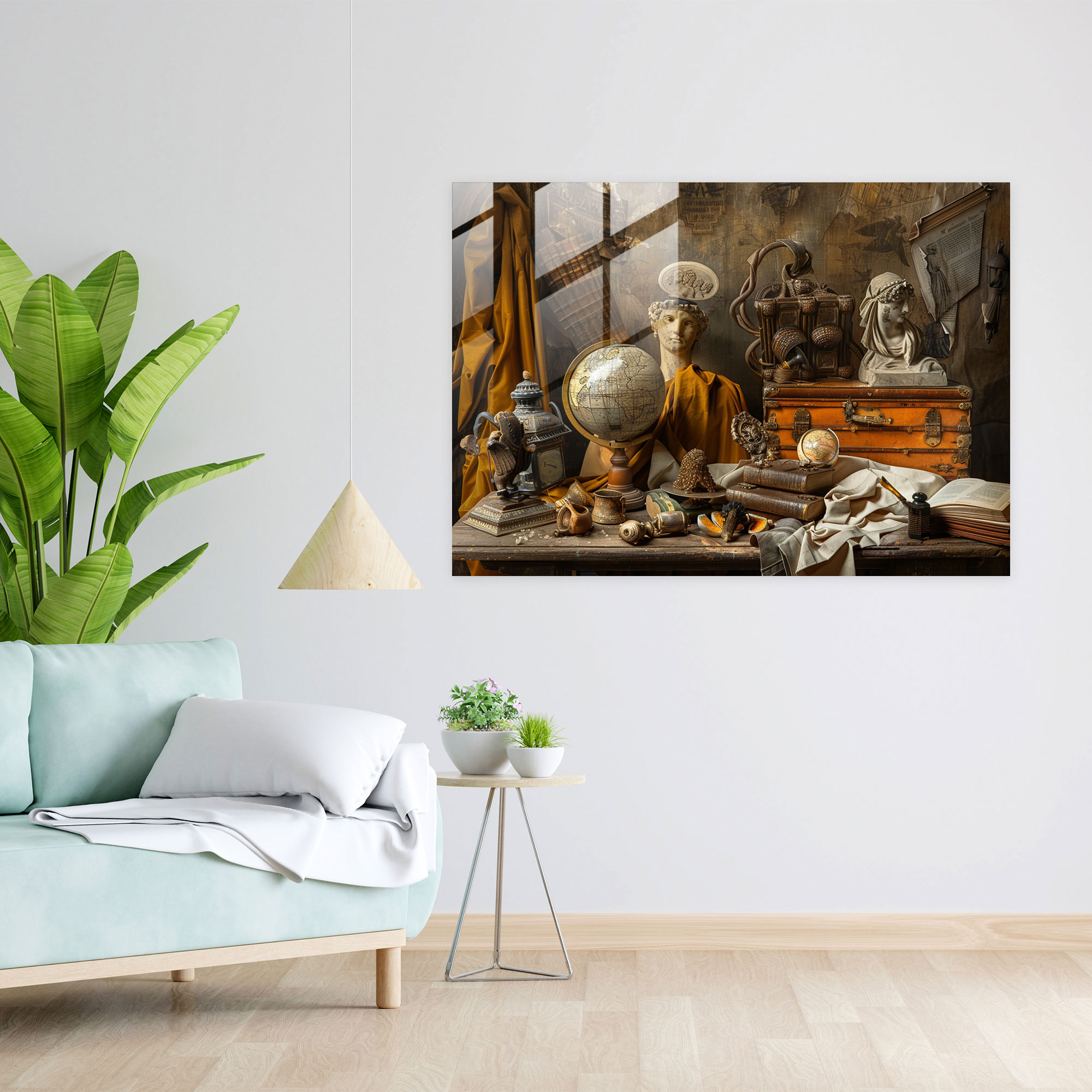Leonardo Da Vinci Wall Decoration - Still Life Glass Print - Leonardo Da Vinci, Glass Print, Leonardo Da Vinci, Renaissance Art
