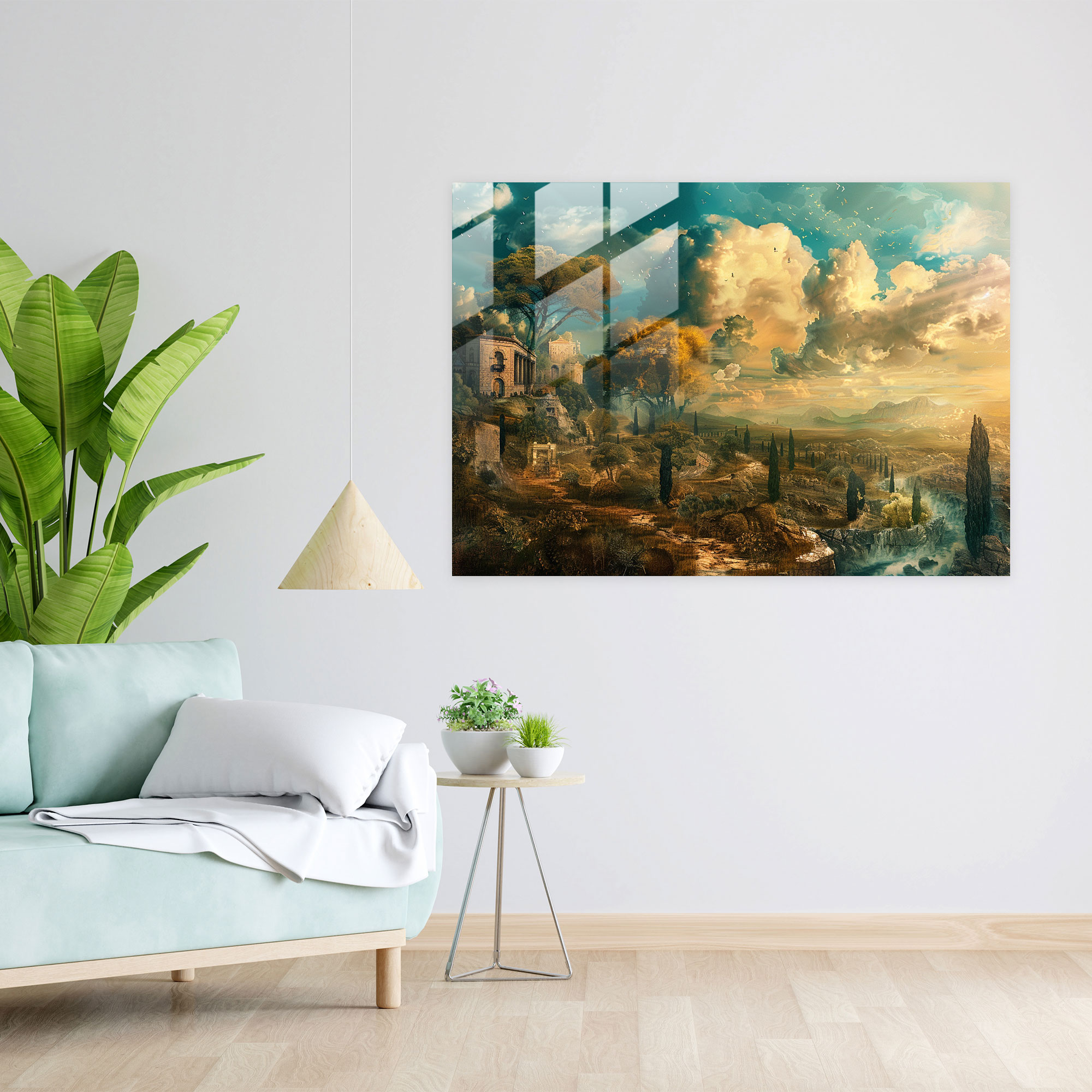 Leonardo Da Vinci Wall Decoration - Leonardo Da Vinci, Leonardo Da Vinci, Captivating, Surreal Landscape