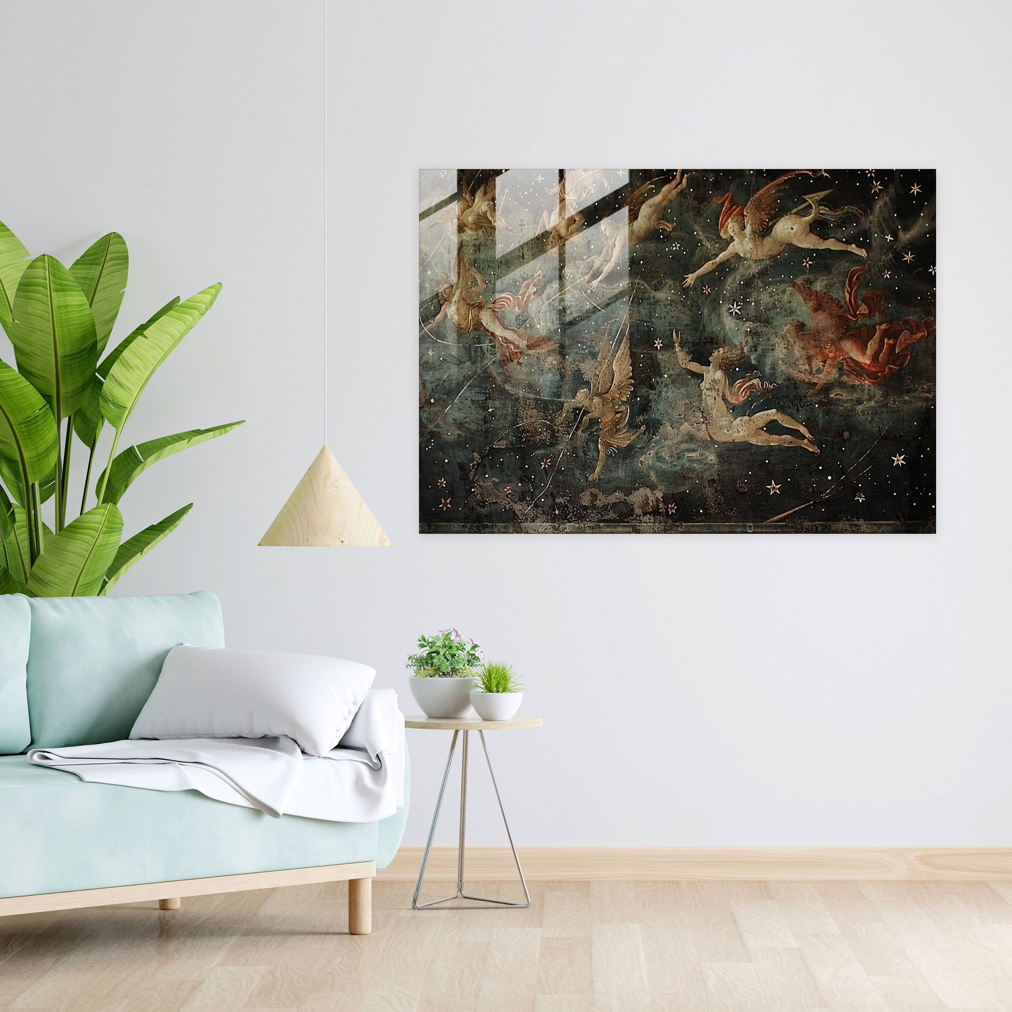 Leonardo Da Vinci Home Decoration - Leonardo Da Vinci, Celestial Painting, Home Decoration, Constellations
