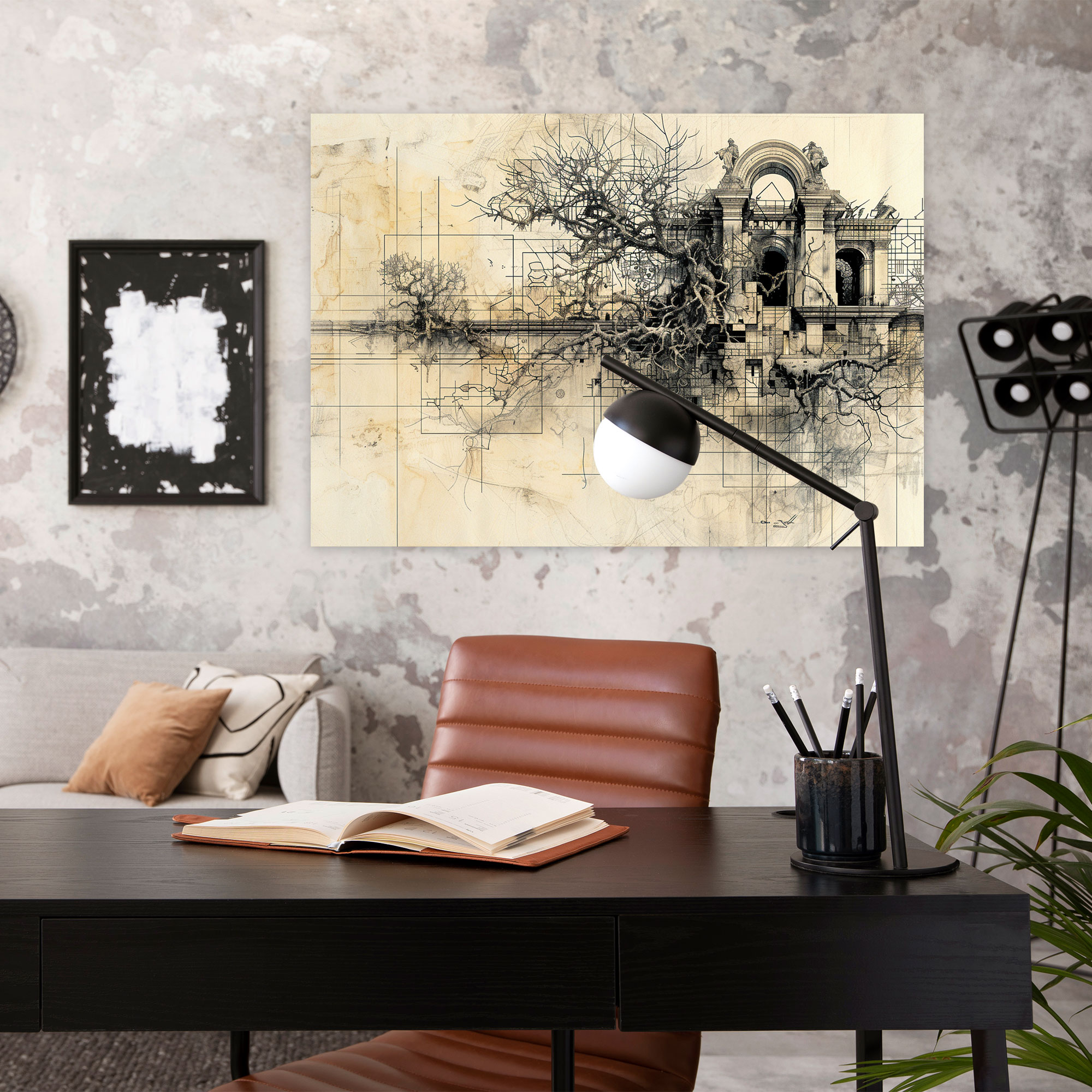 Leonardo Da Vinci Style Wall Art - Leonardo Da Vinci, Canvas, Canvas Wall Art, Leonardo Da Vinci Style