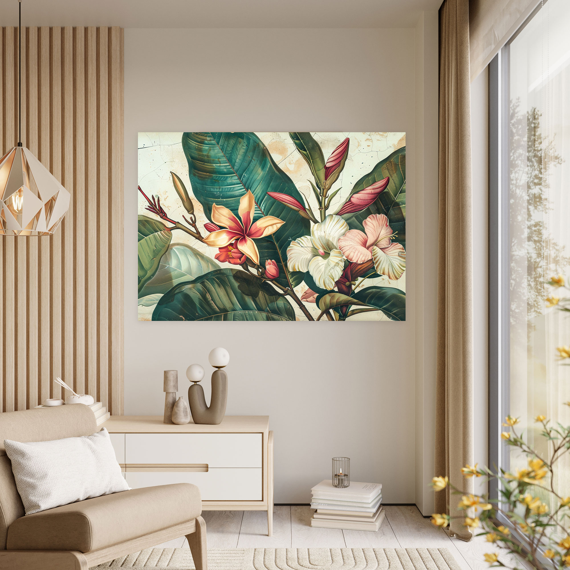 Leonardo Da Vinci Style Wall Decoration - Leonardo Da Vinci, Wall Decoration, Home Decoration, Canvas Print